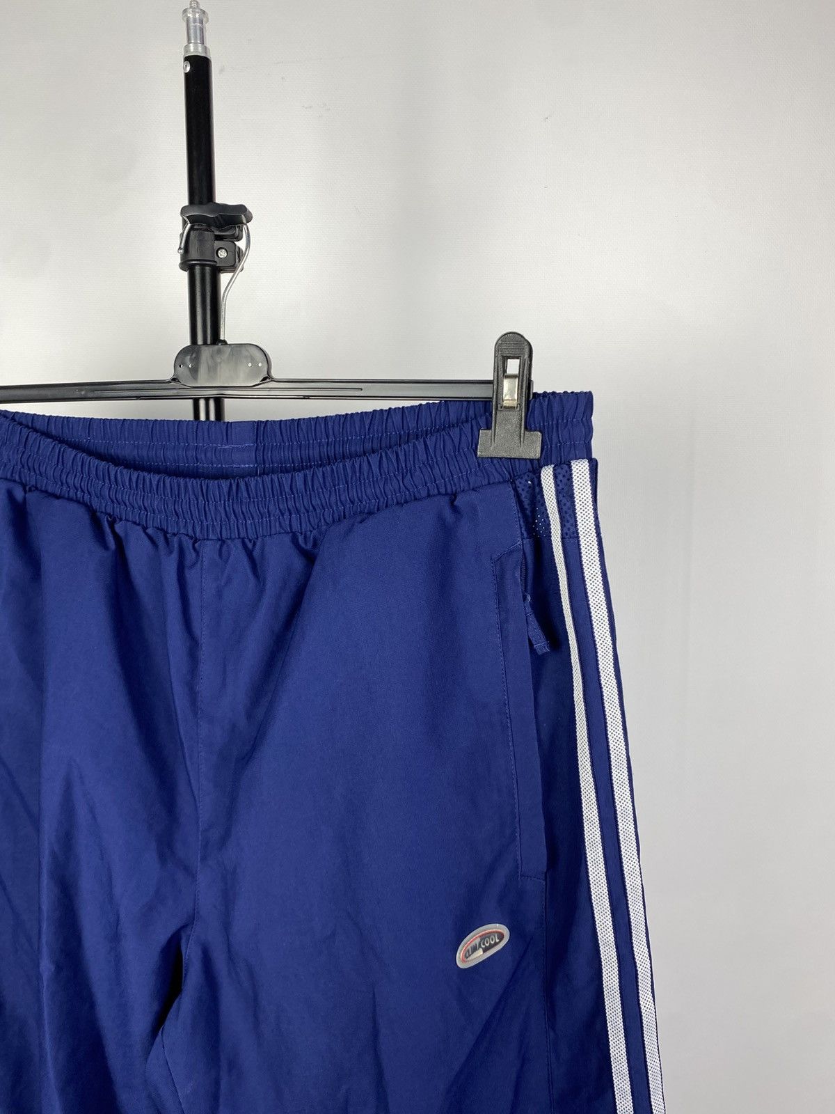 Adidas × Vintage Adidas Vintage nylon pants Parachute Drill Baggy Y2K M Size Size US 32 / EU 48 - 5 Thumbnail