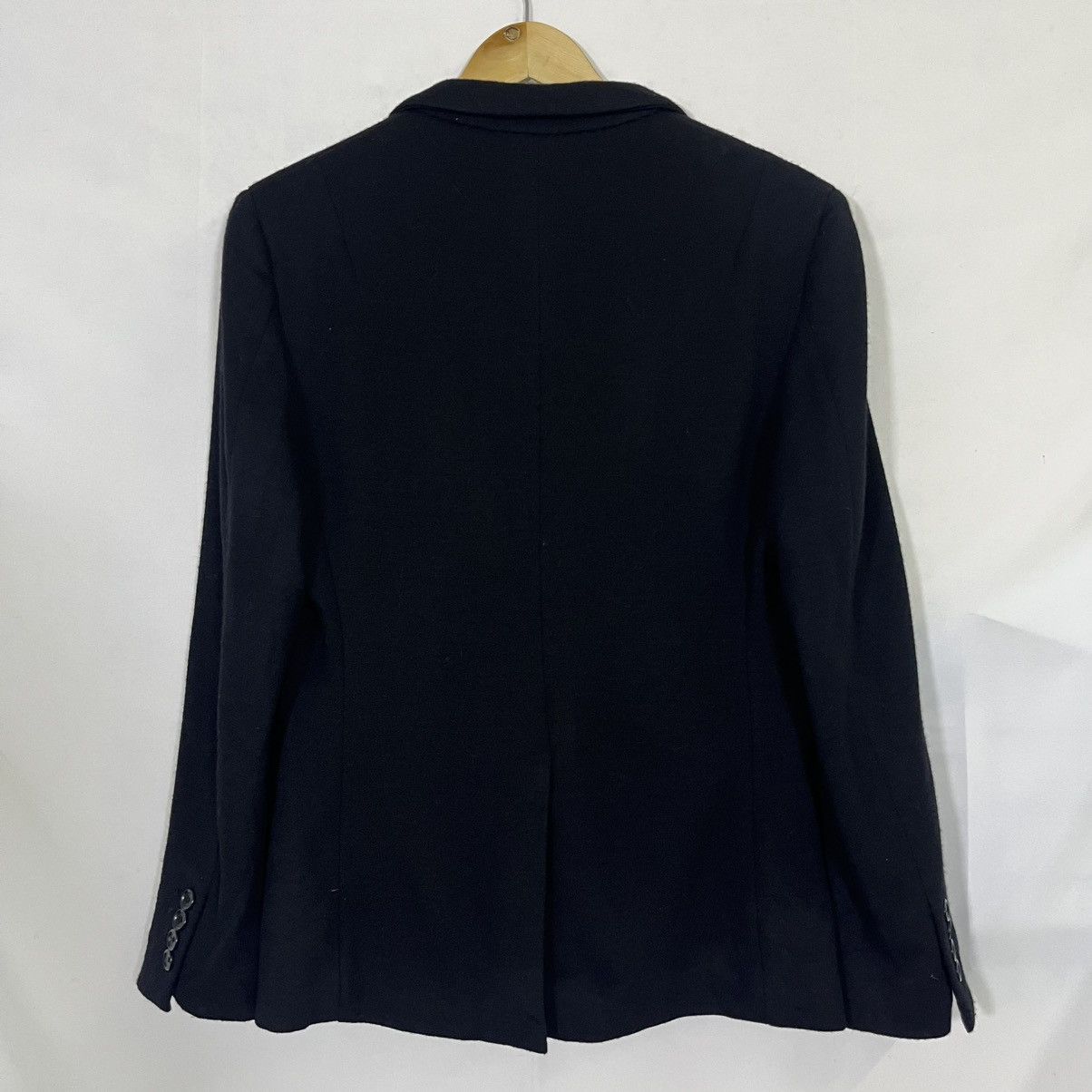 Yohji Yamamoto MODA CLASSIC WOOL SINGLE BREASTED COAT BLAZER Size US S / EU 44-46 / 1 - 9 Thumbnail