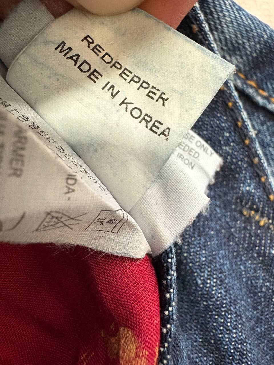 Vintage Red Pepper Chrome Hearts Cross Style Size US 30 / EU 46 - 9 Thumbnail