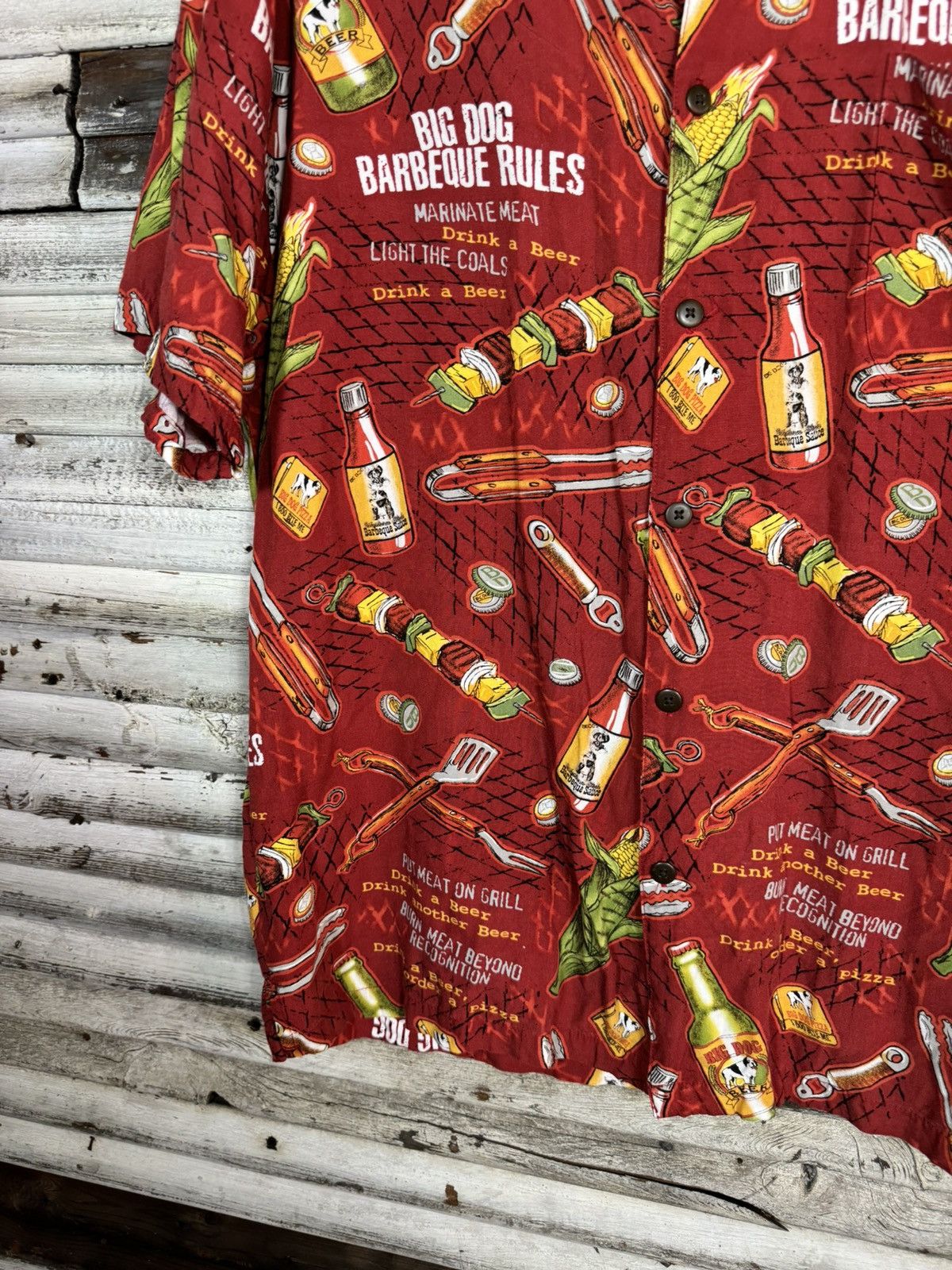 Big Dogs × Vintage Vintage Big Dog Hawaiian Shirt Size US M / EU 48-50 / 2 - 3 Thumbnail