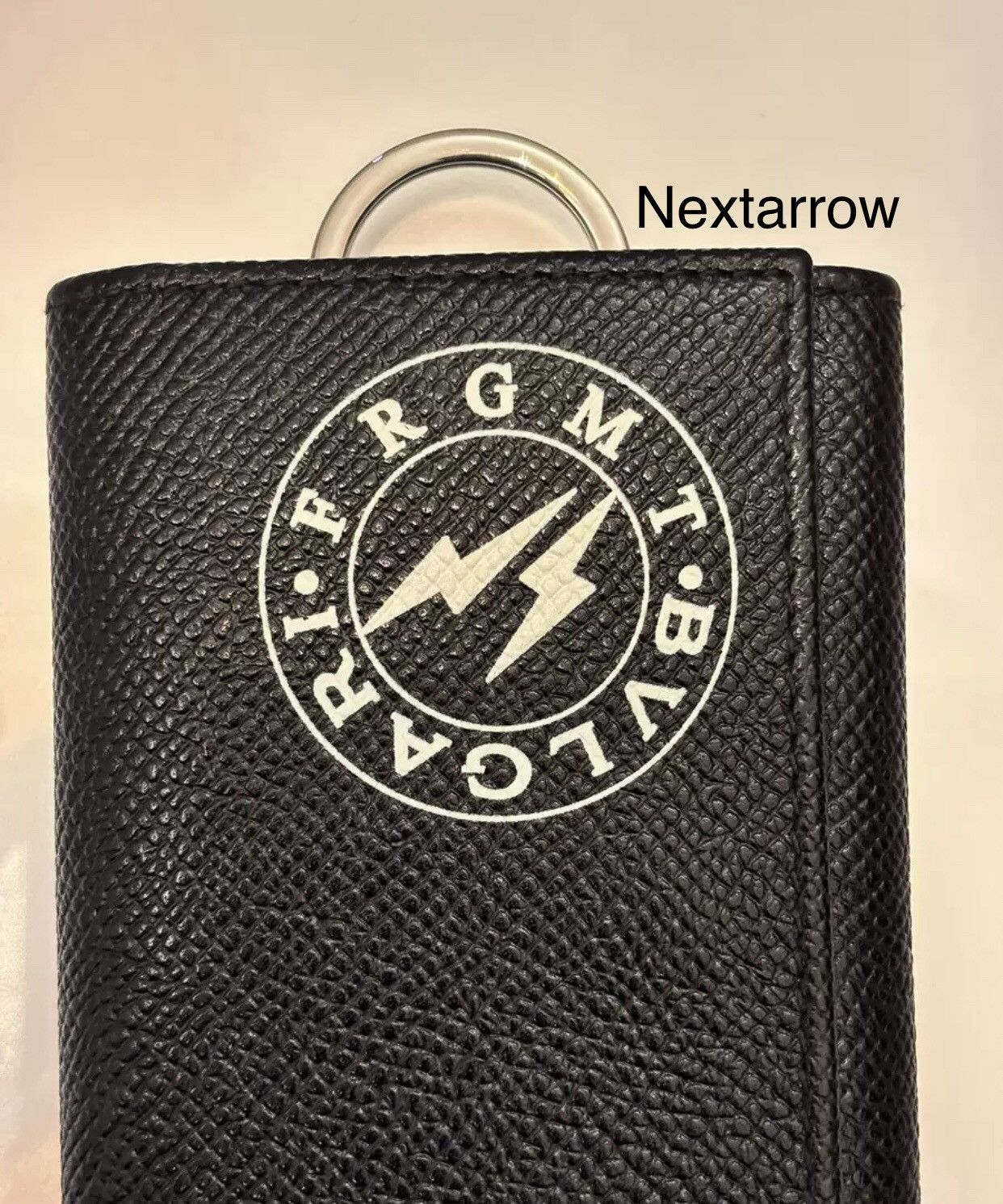 Bvlgari × Fragment Design Bvlgari x Fragment Design Leather Key Case 2412-Nextarrow Size ONE SIZE - 2 Thumbnail
