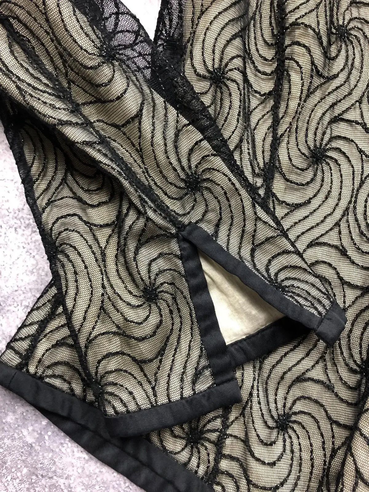 Max Mara MAX MARA Vintage Luxury With Lace Avantgarde Y2k Punk Goti Size S / US 4 / IT 40 - 10 Thumbnail