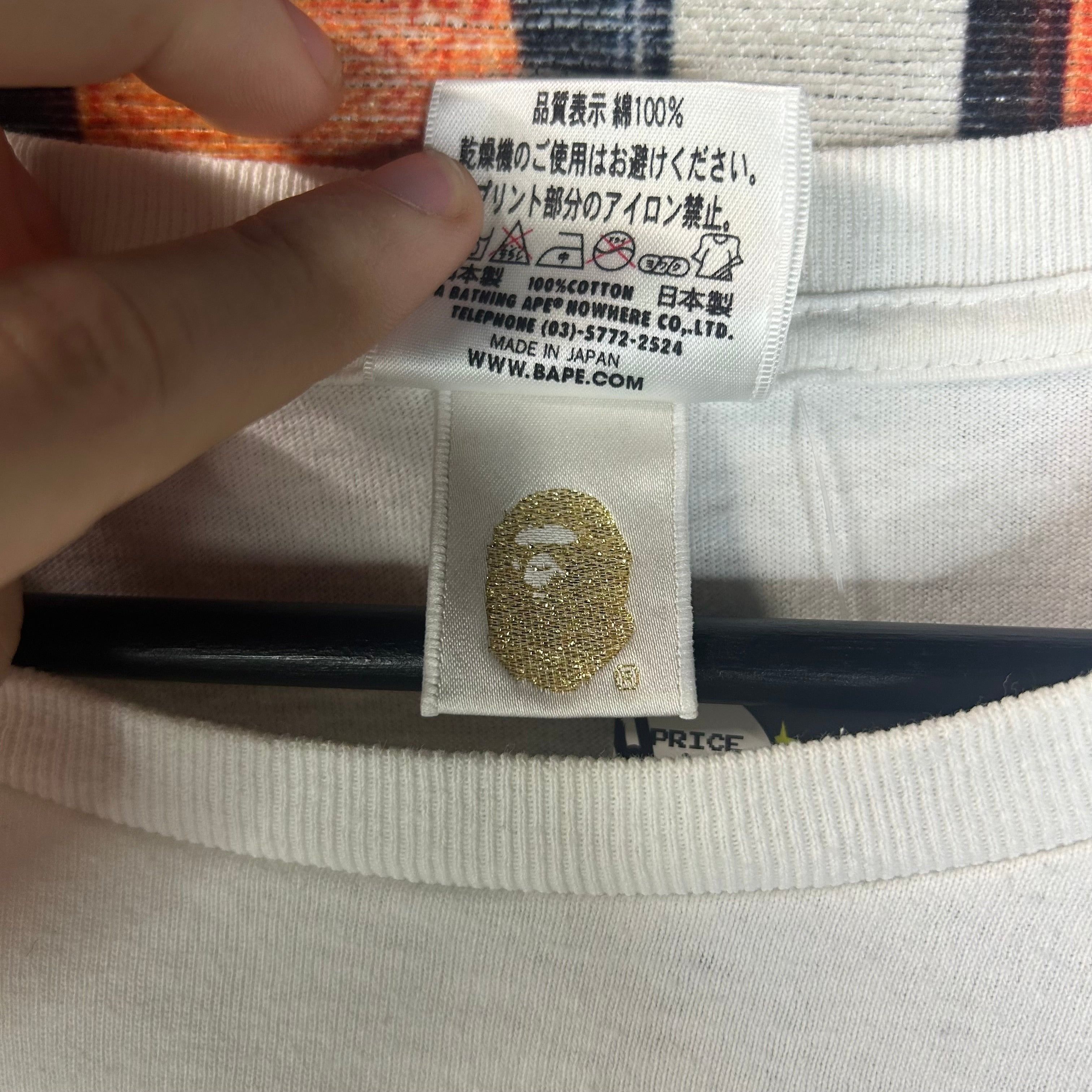 Bape Bape Neon Lights Ape Head Tee Size XL Size US XL / EU 56 / 4 - 4 Thumbnail