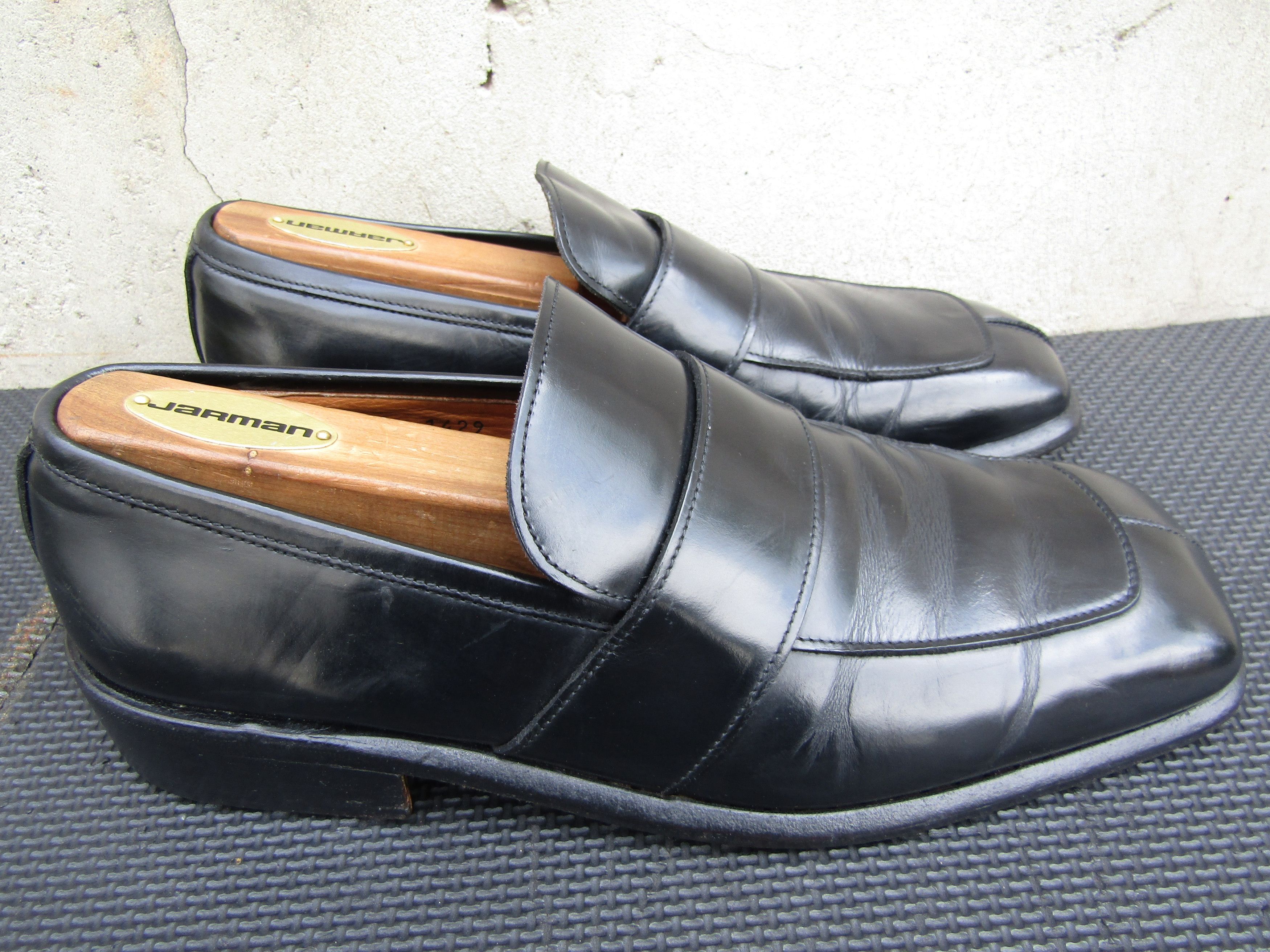 Gucci GUCCI Black Leather Slip On Tom Ford Era Loafers Mens Size US 7 / EU 40 - 5 Thumbnail
