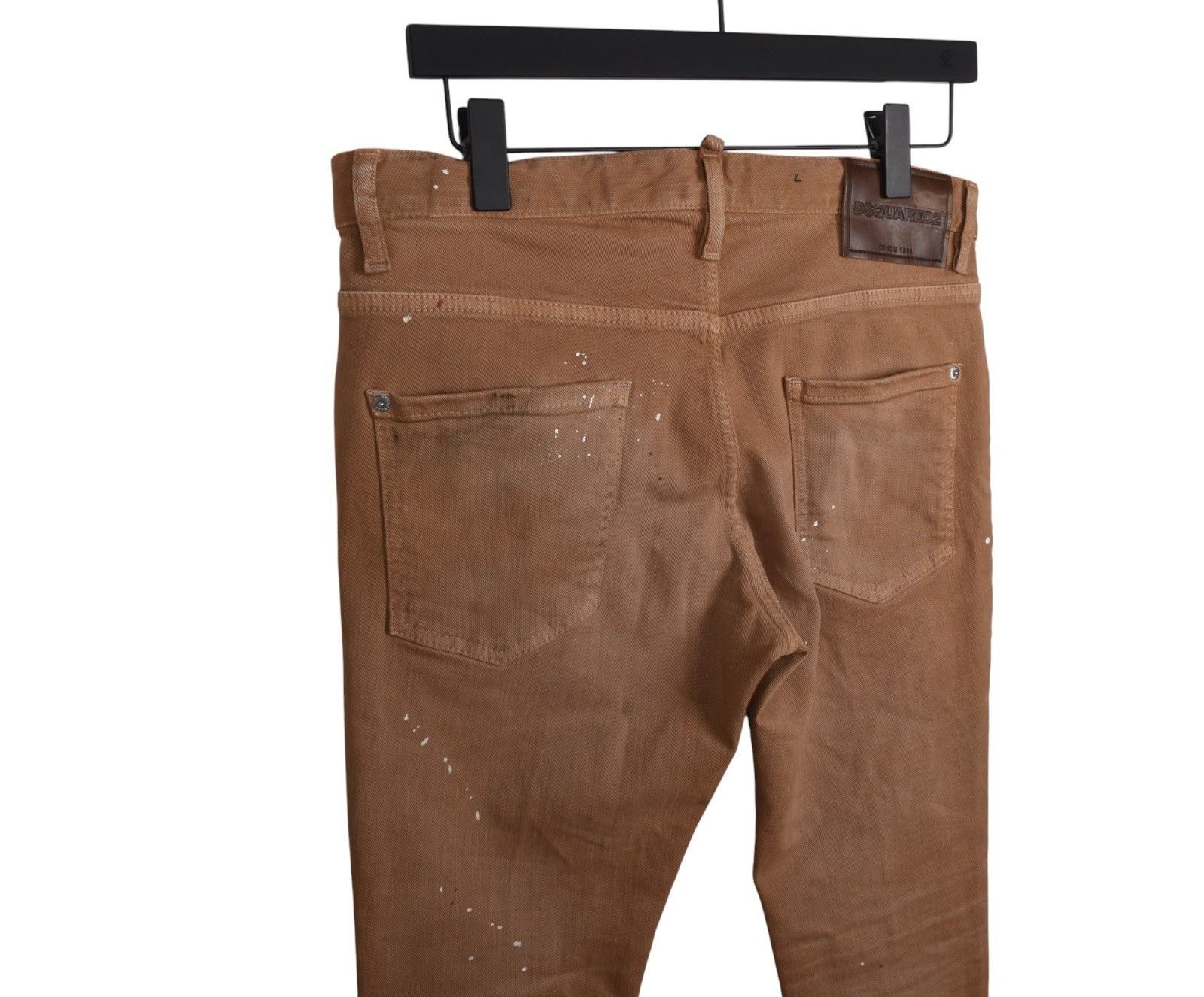 Dsquared2 Dsquared2 Men Jeans Tapered Paint Splashed Skater 50, S1707 Size US 33 - 5 Thumbnail