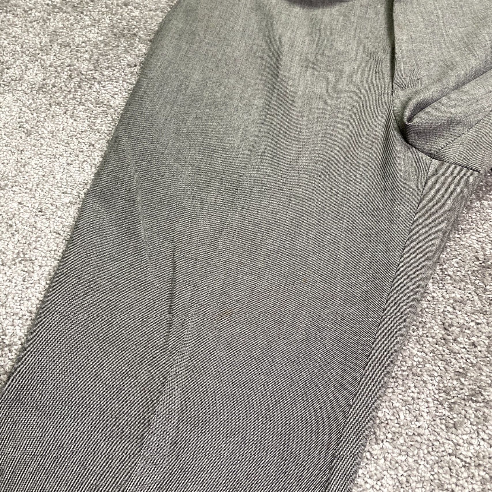 Zara Zara Dress Pants Mens 40 Gray Solid Straight Flat Front Business Workwear 34x31 Regular Mens Pants Gray Size US 40 / EU 56 - 5 Thumbnail