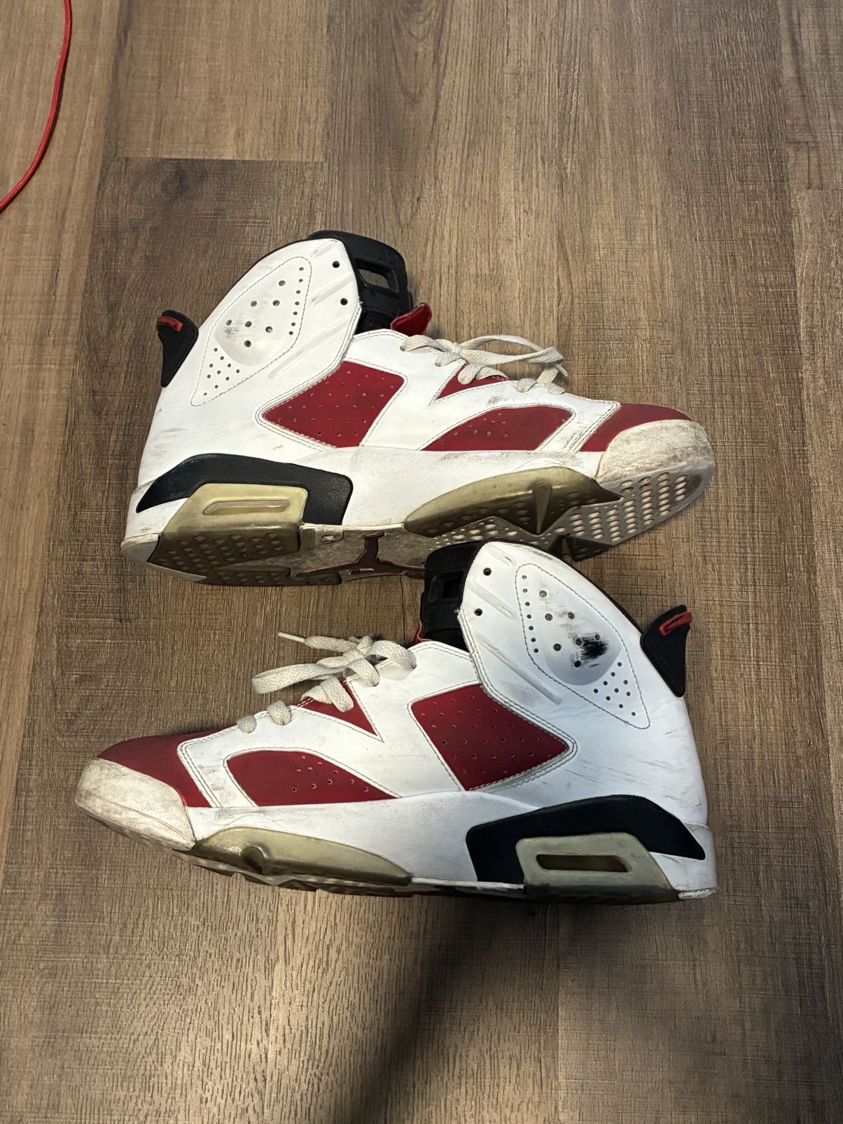 Jordan Brand 2012 jordan 6 carmine Size US 12 / EU 45 - 2 Thumbnail