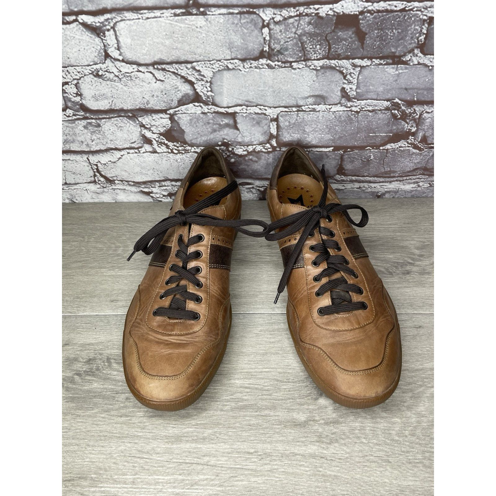 Mephisto Mephisto Chestnut Brown Leather Steve Urban Sneaker Shoes Me Size US 10.5 / EU 43-44 - 21 Thumbnail