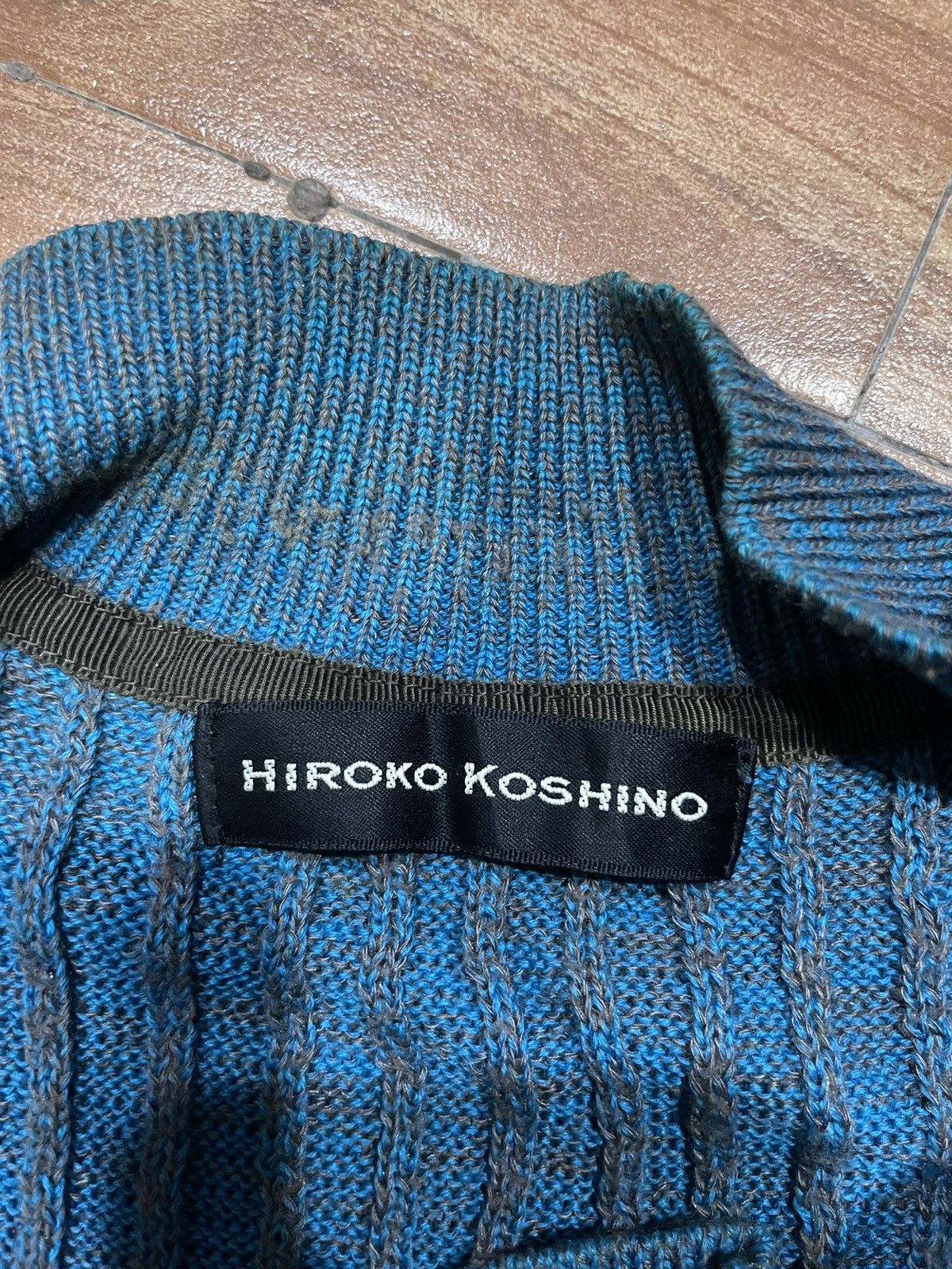 Hiroko Koshino Homme Hiroko Koshino High neck Sweater Size XS / US 0-2 / IT 36-38 - 4 Thumbnail