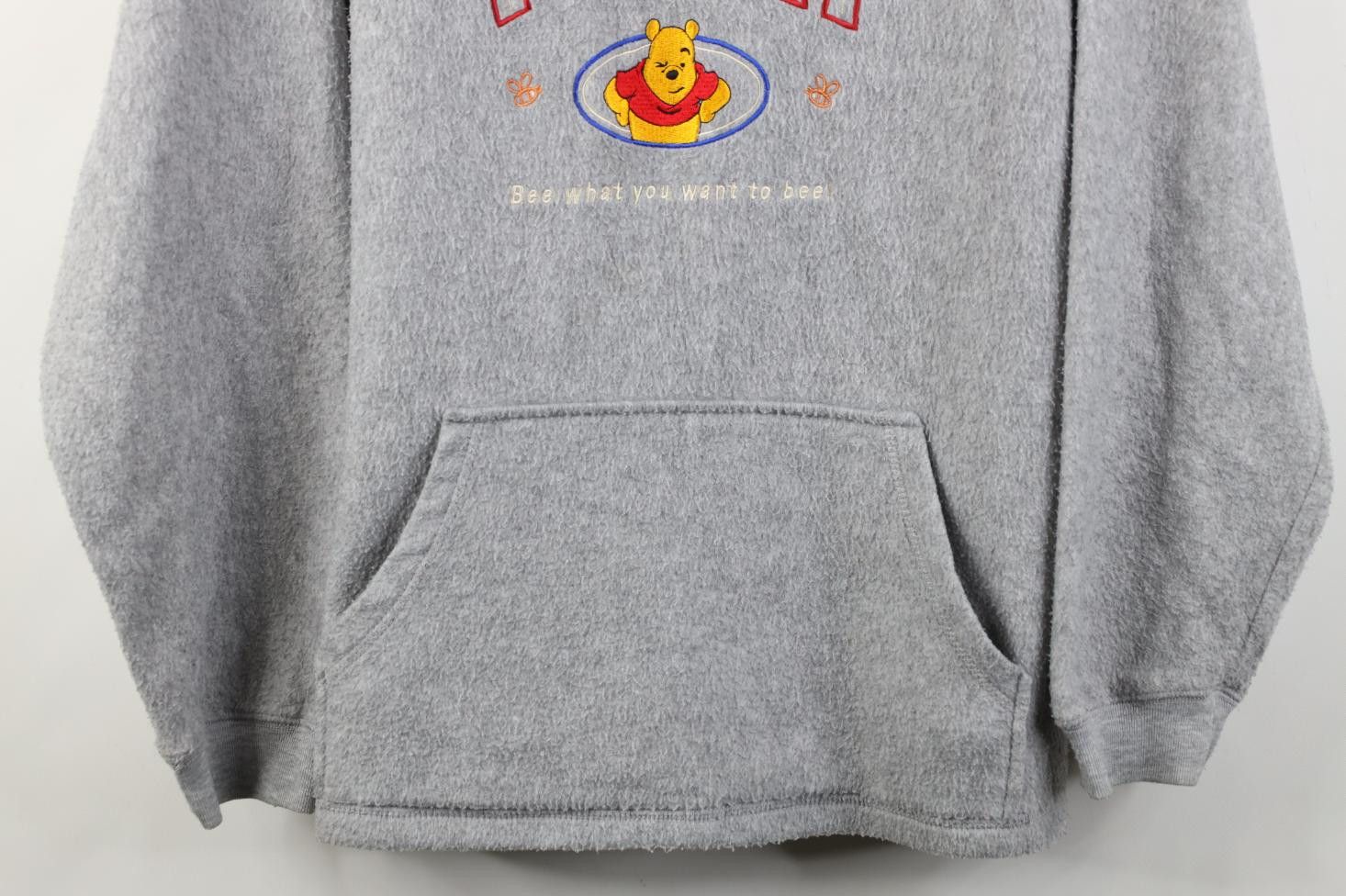 Disney Vintage 90s Disney Winnie the Pooh 1/4 Zip Fleece Sweater Size XL / US 12-14 / IT 48-50 - 3 Thumbnail