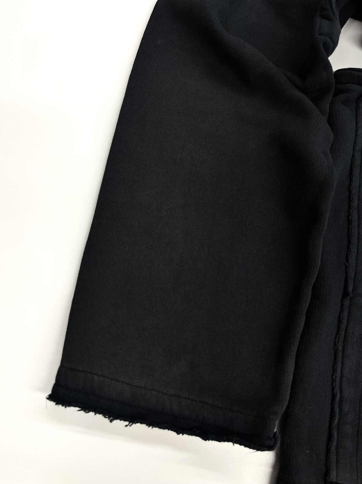 JW Anderson JW Anderson SS18 Navy Raw Edge Open Side Sweatshirt Size US M / EU 48-50 / 2 - 7 Thumbnail