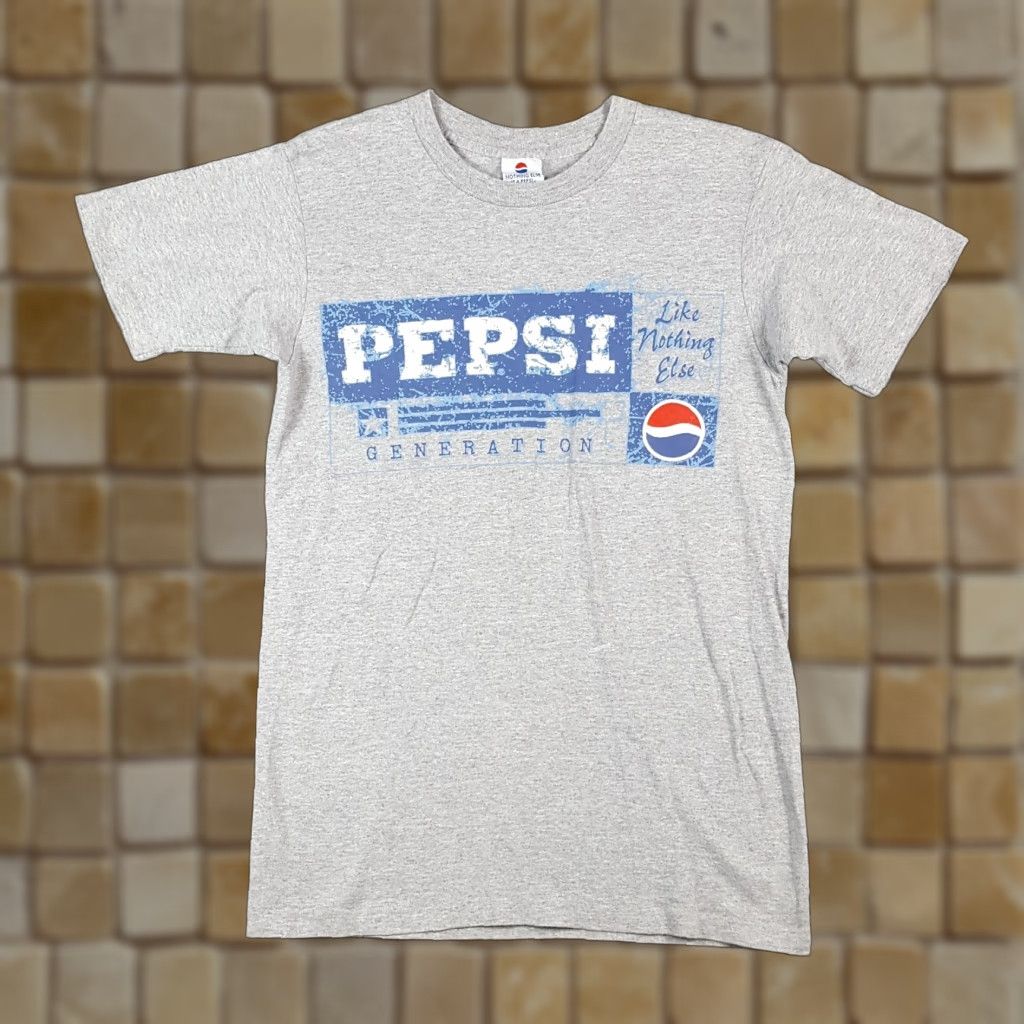 Vintage VINTAGE Pepsi Shirt Men Small Gray Retro 90s Soda Food & Drink Y2K Size US S / EU 44-46 / 1 - 1 Thumbnail