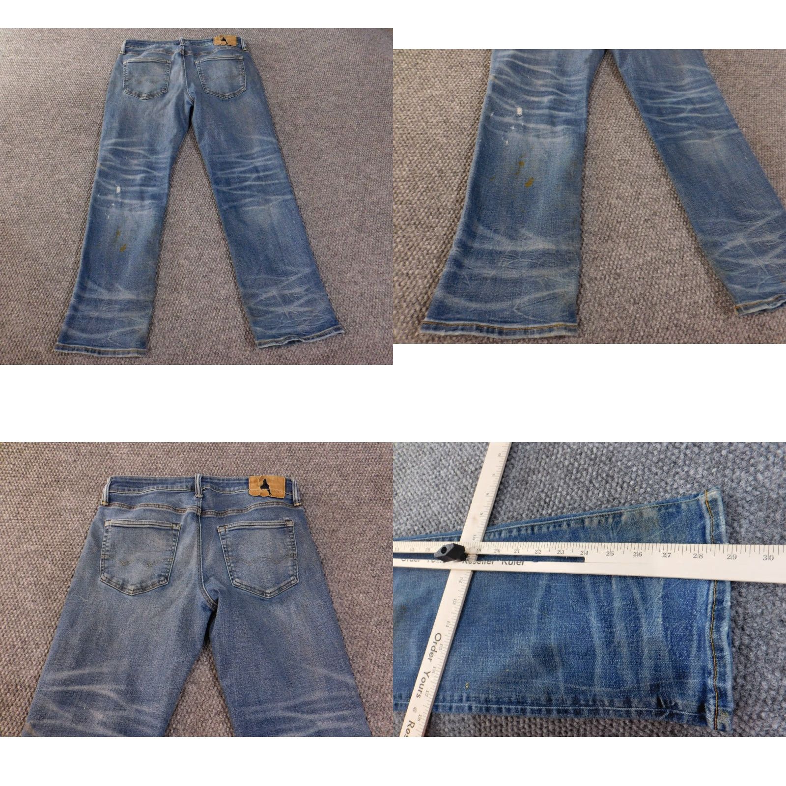 American Eagle Outfitters American Eagle Outfitters Jeans Mens 30x30 Blue Straight Next Level Flex Stretch Denim Inseam 29 Size US 30 / EU 46 - 8 Thumbnail