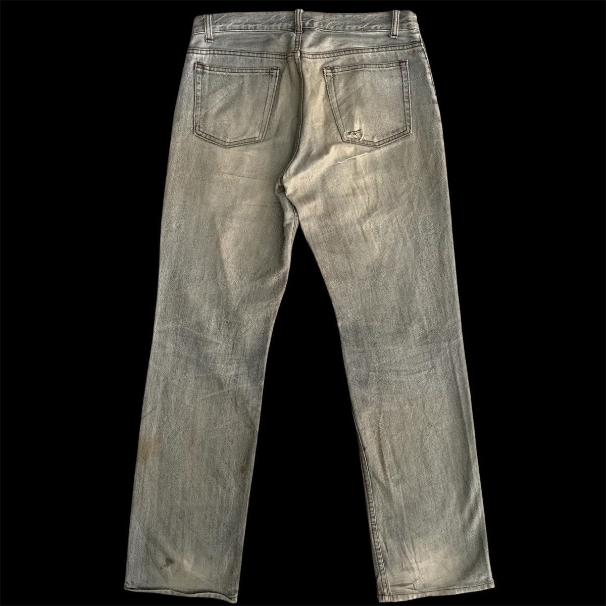 Japanese Brand Vintage Mossimo Rusty Mudwash Distressed Denim Jeans W32 Size US 32 / EU 48 - 2 Thumbnail