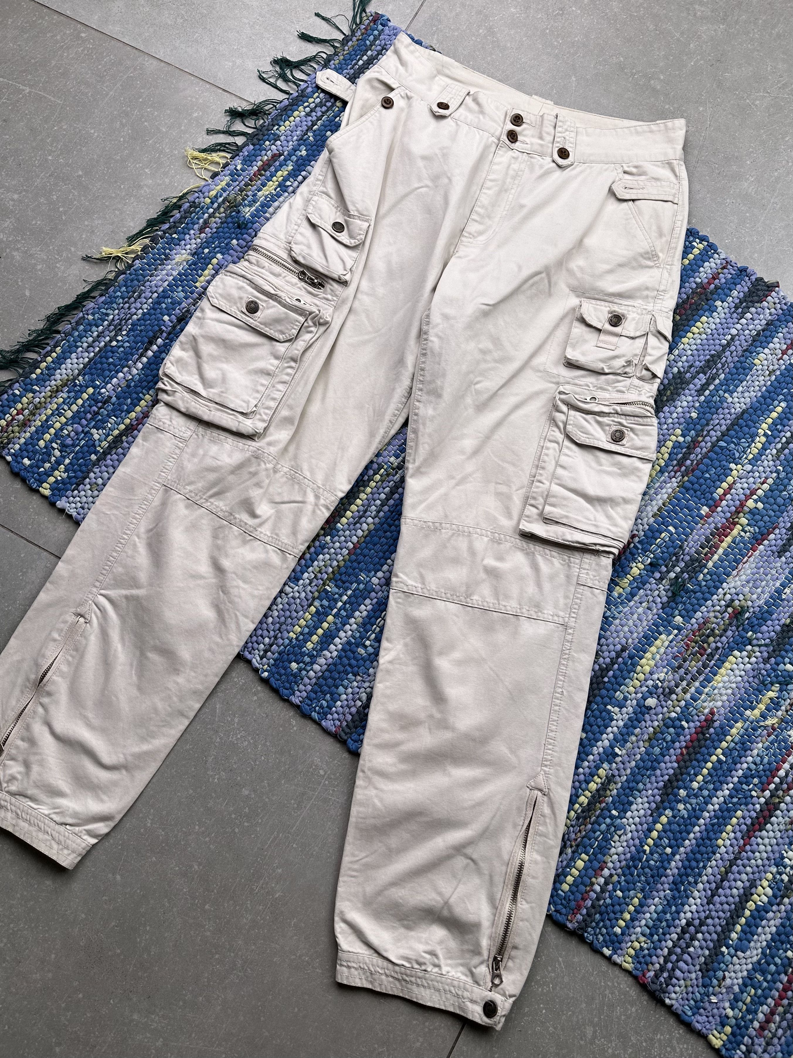 image of Avant Garde x Vintage Cargo Pants in Beige, Men's (Size 30)