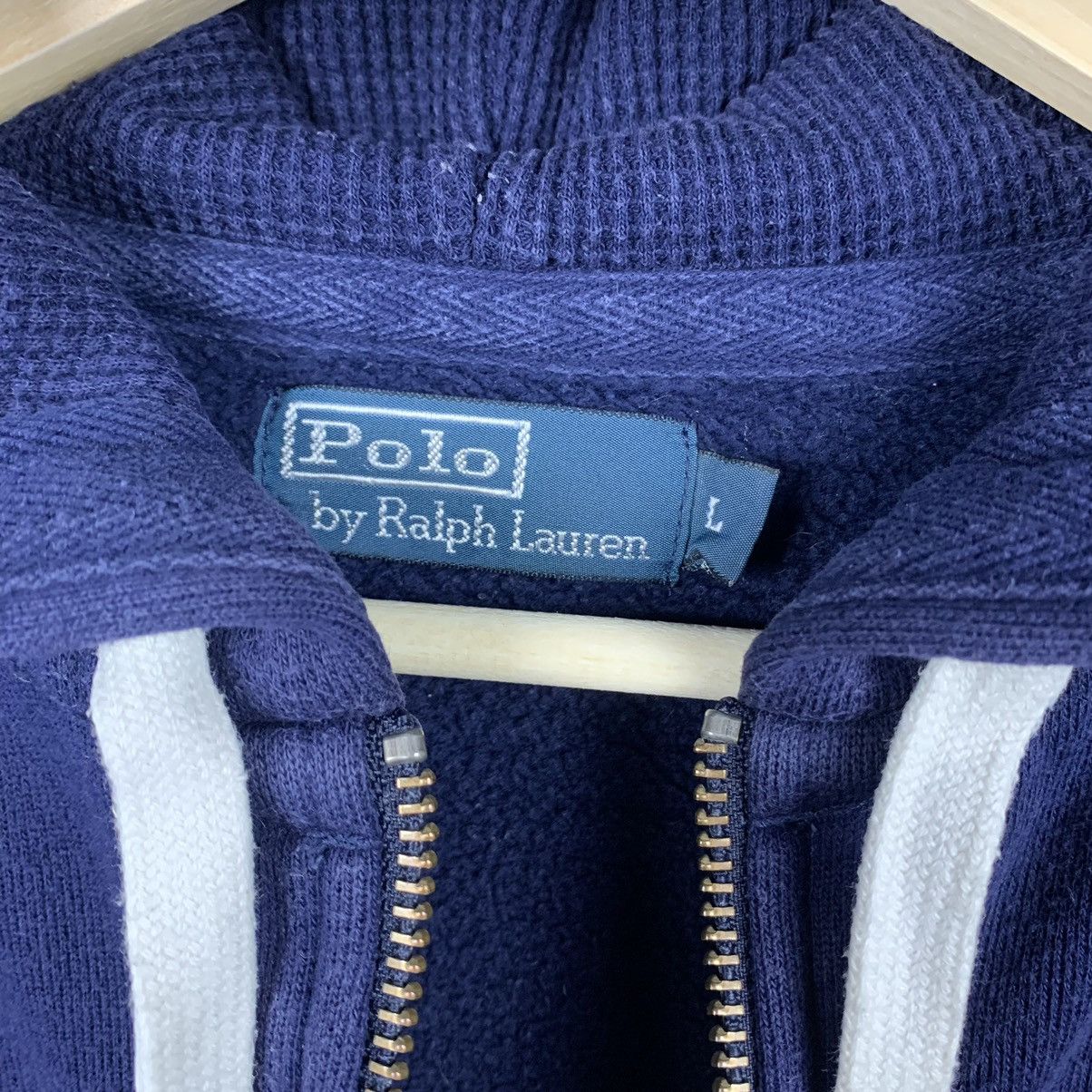 Polo Ralph Lauren Vintage Y2K Polo Ralph Lauren Zip Up Hoodie Yellow Pony Logo Size US L / EU 52-54 / 3 - 6 Thumbnail