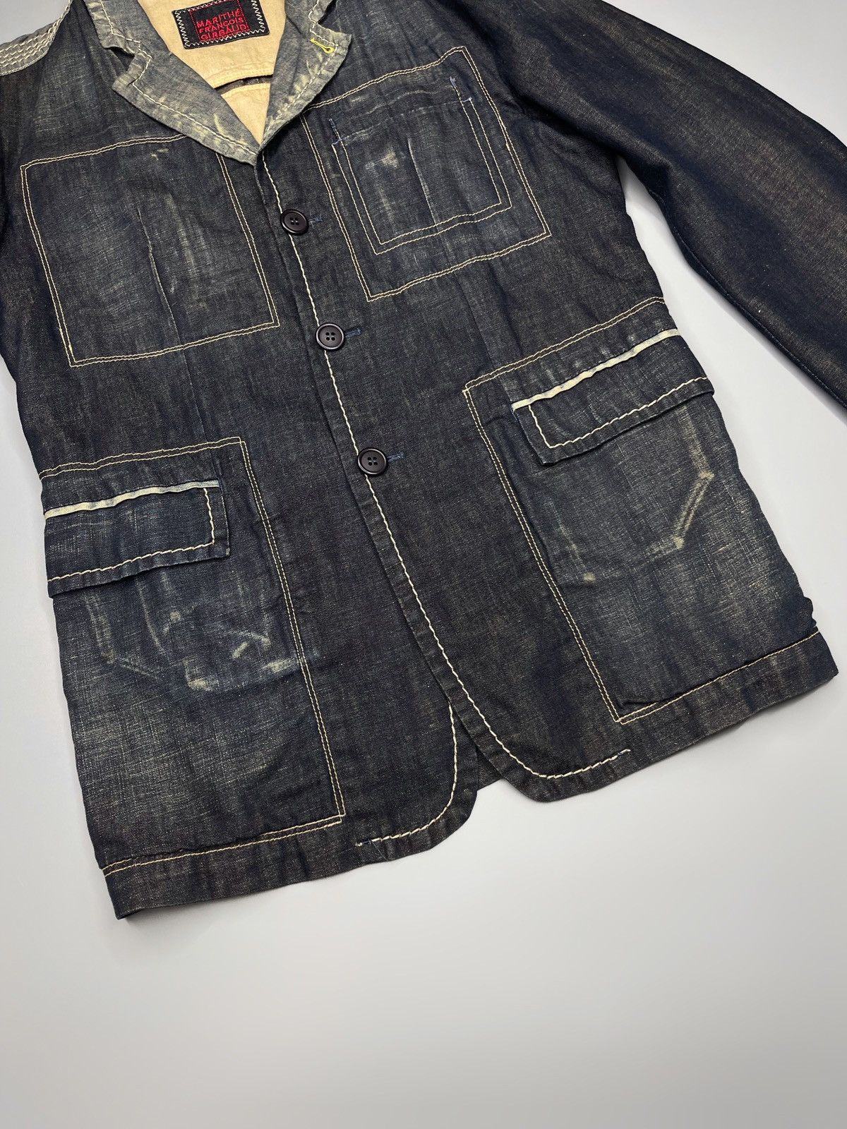 Marithe + Francois Girbaud Vintage Marithe Francois Girbaud Denim Jacket Archive Size US M / EU 48-50 / 2 - 4 Thumbnail