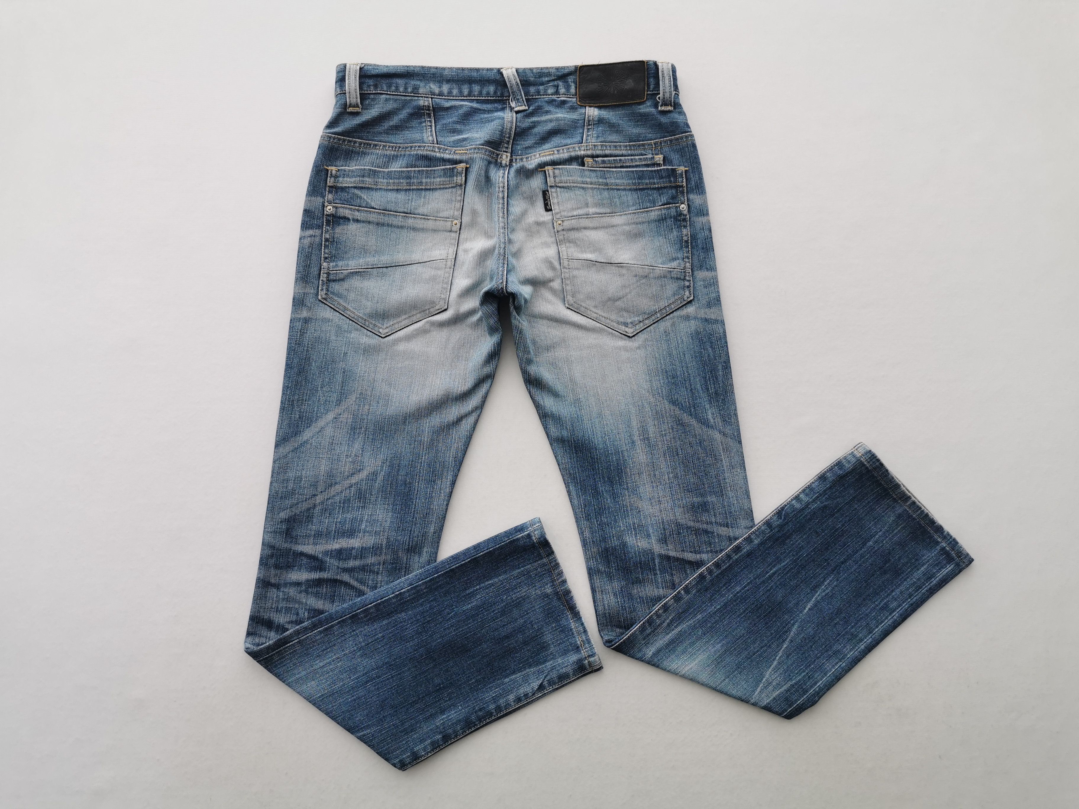 Japanese Brand Distressed Vintage 90s Tornado Mart Denim Made In Japan Size US 31 - 1 Thumbnail
