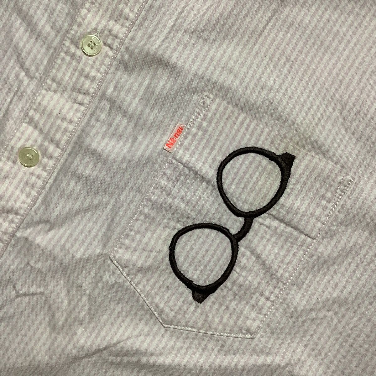Issey Miyake × Ne-Net × Tsumori Chisato Issey Miyake Ne-net Sunglasses Pocket Shirt Size US M / EU 48-50 / 2 - 3 Thumbnail