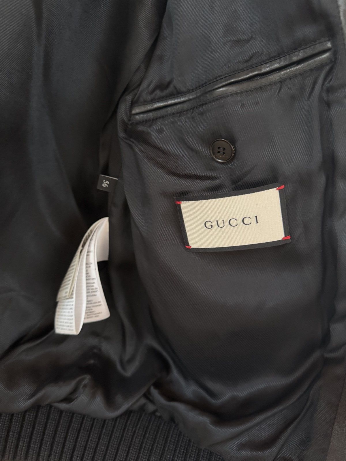 Gucci Gucci leather jacket Size US XL / EU 56 / 4 - 4 Thumbnail