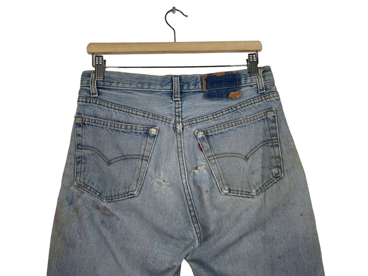 Levi's Levis Kurt Cobain Grunge Ripped Jean Button Fly Size US 30 / EU 46 - 11 Thumbnail