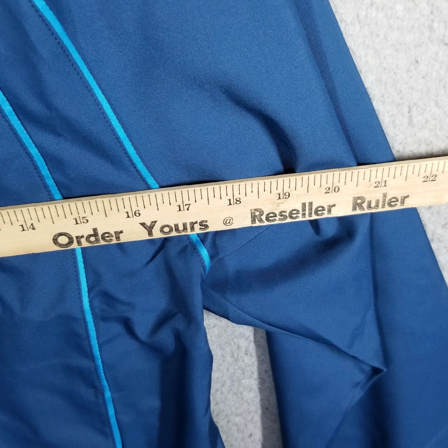 Nike VINTAGE Nike Jordan Woven Jacket Women's XS Blue Activewear Track Jacket Size XS / US 0-2 / IT 36-38 - 6 Thumbnail