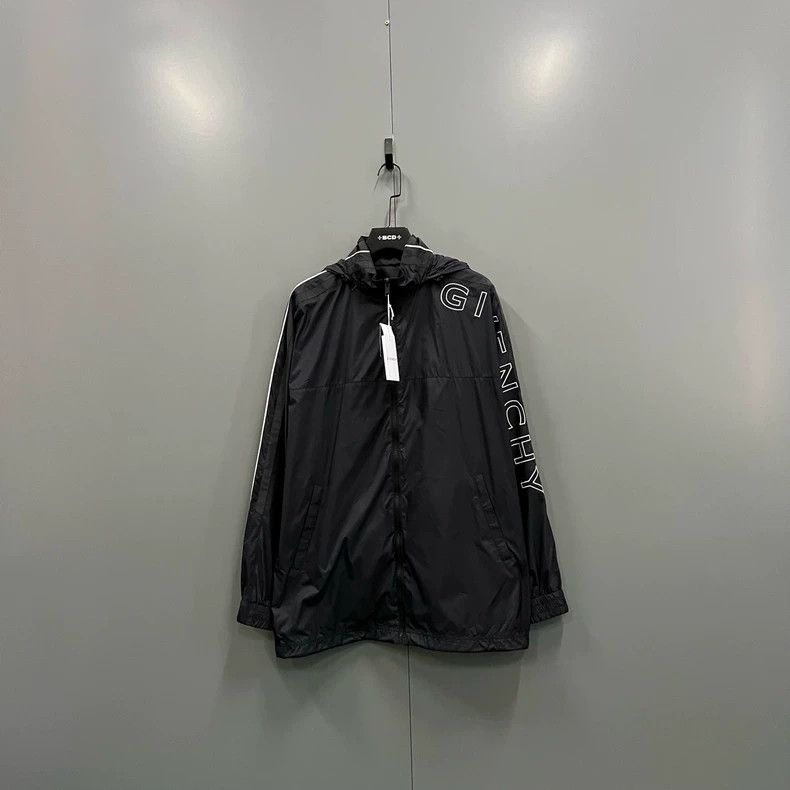 Givenchy Givenchy Black Side Letter Zip-up Jacket, Size 48 Size US L / EU 52-54 / 3 - 1 Thumbnail