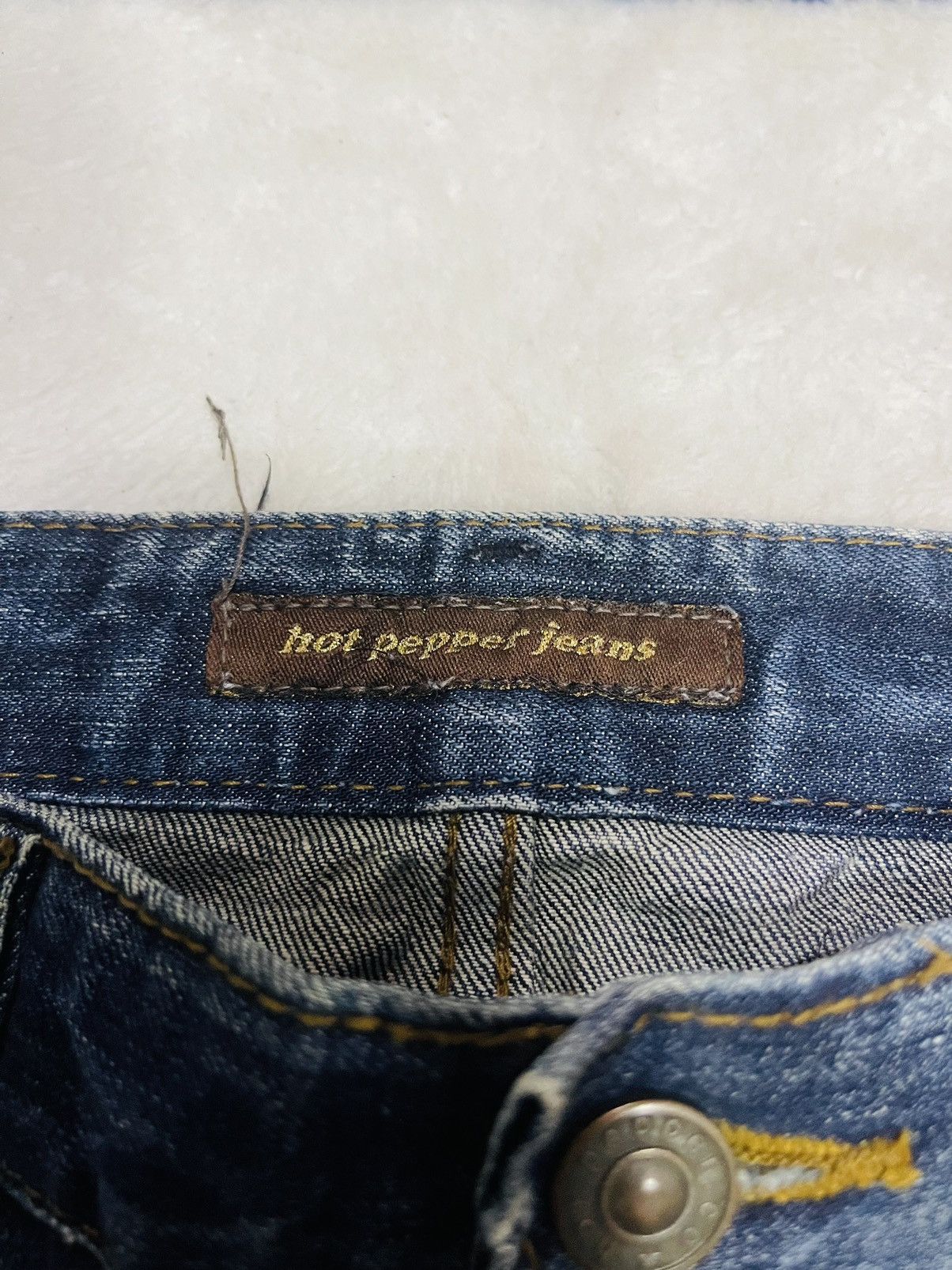 Japanese Brand 3Q Hot Pepper Jeans (11) Size 32" / US 10 / IT 46 - 3 Thumbnail