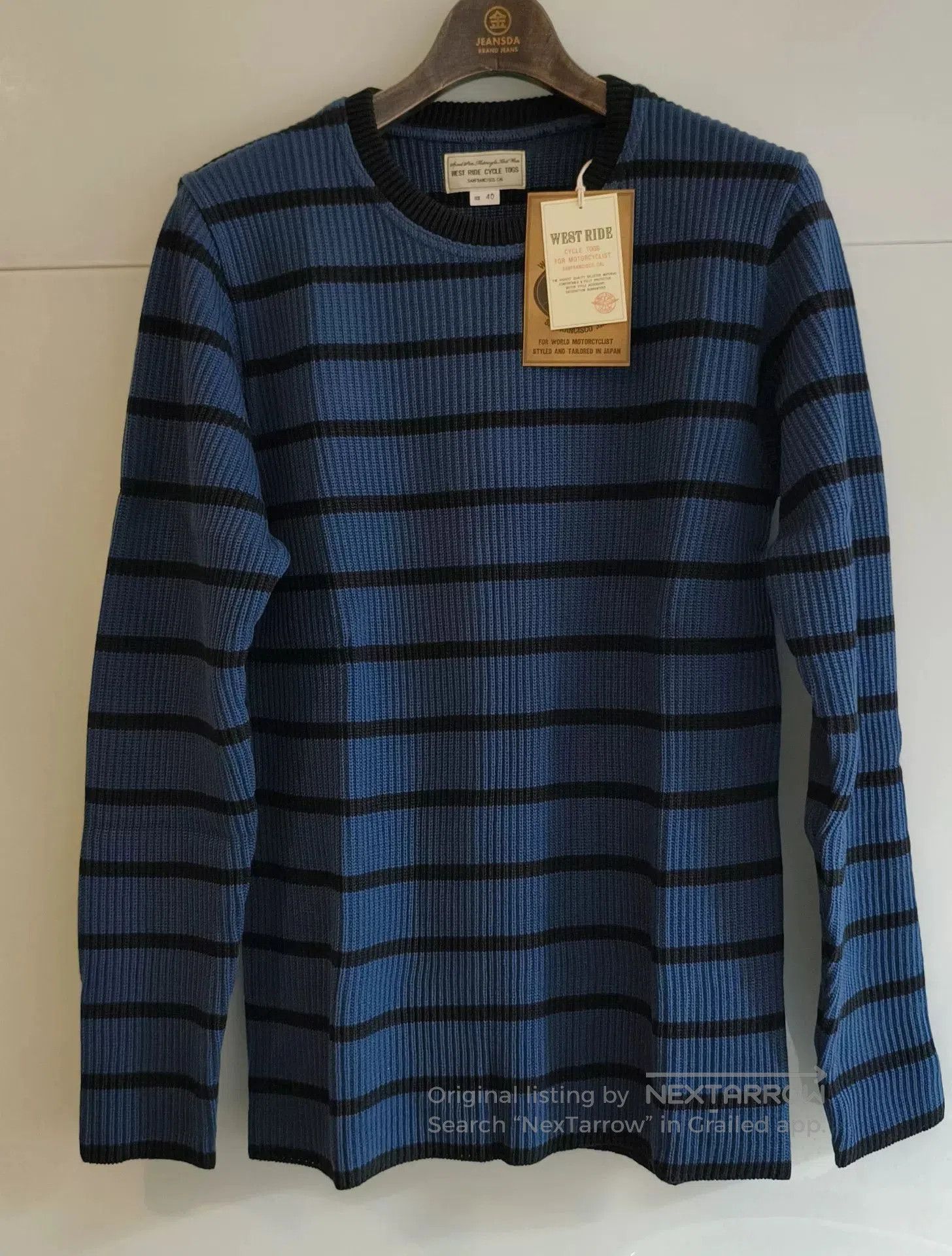 WEST RIDE West Ride Heavyweight Sweater from Japan. Size US XXS / EU 40 - 2 Thumbnail