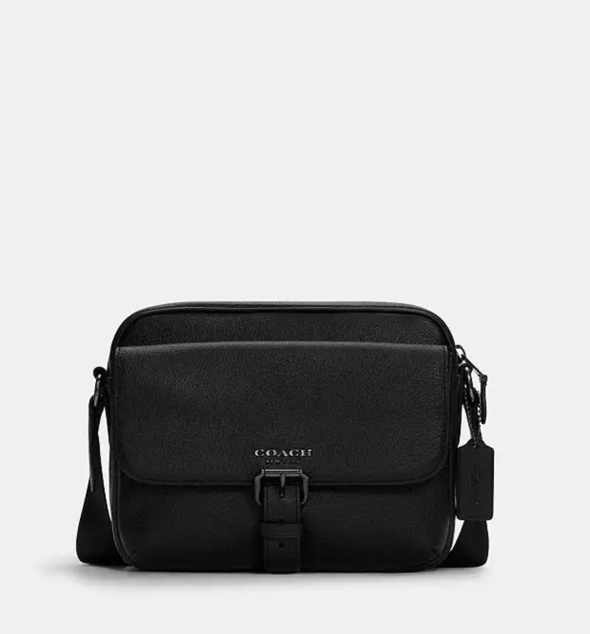 image of Coach Hudson Crossbody in Black, Women's