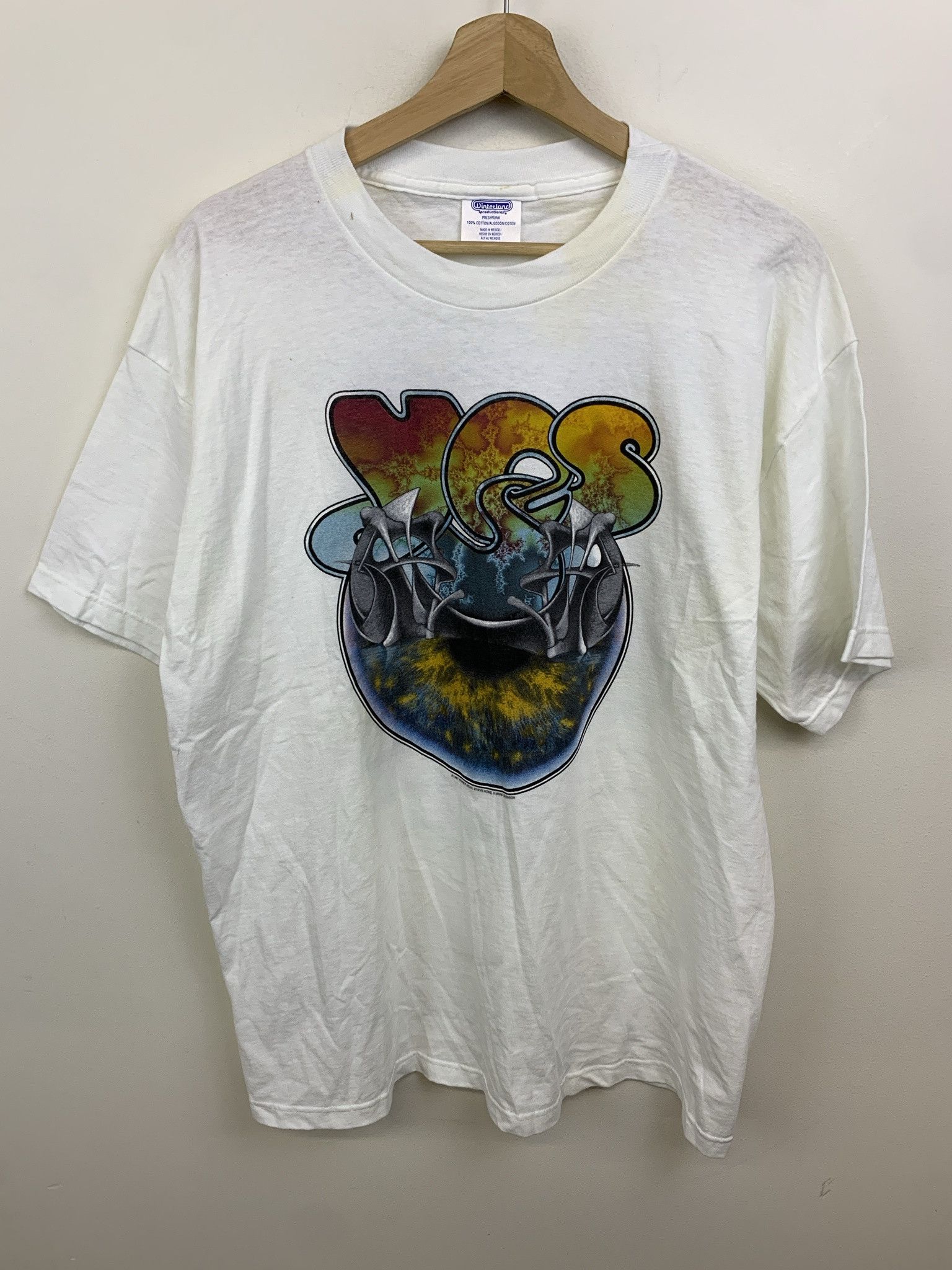 Other Nettspend Invert Tour “Vlone” Tee White + Red + Blue