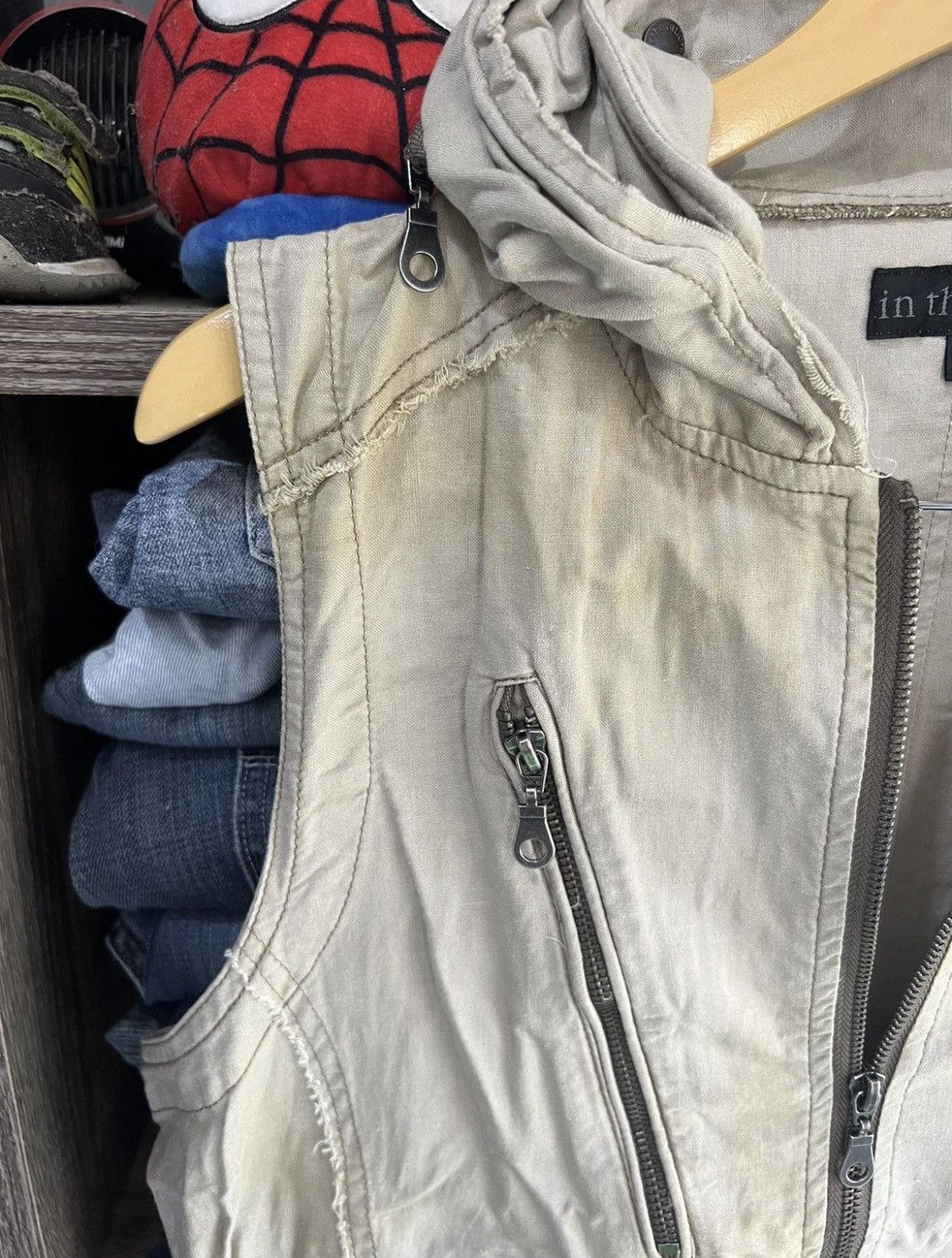 In The Attic 🔥Rare In The Attic Zipper Vest Size US S / EU 44-46 / 1 - 6 Thumbnail