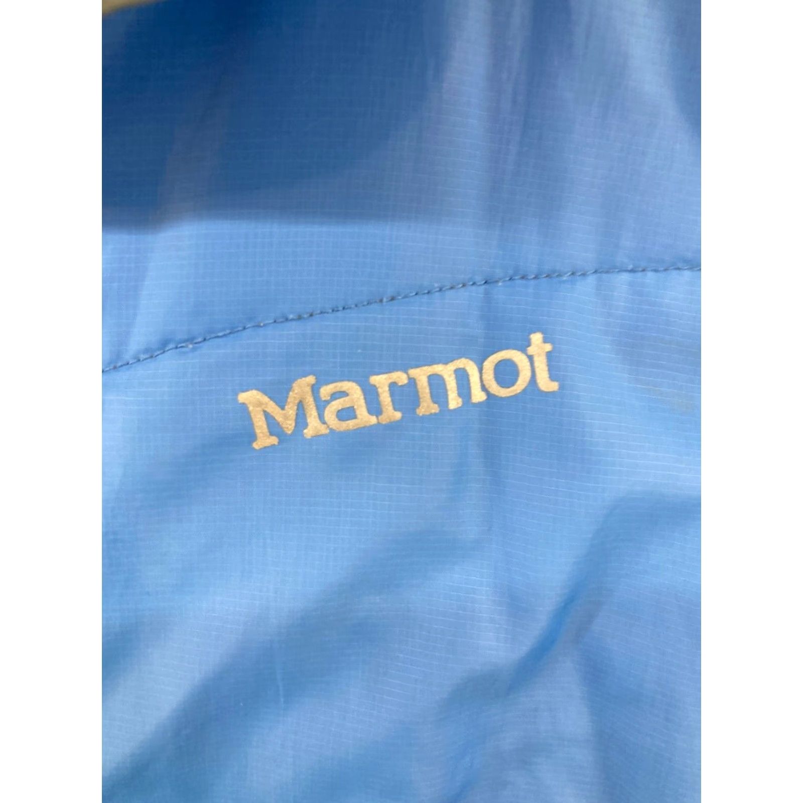 Marmot Womens Coat Large Blue Full Zip Outdoor Hiking