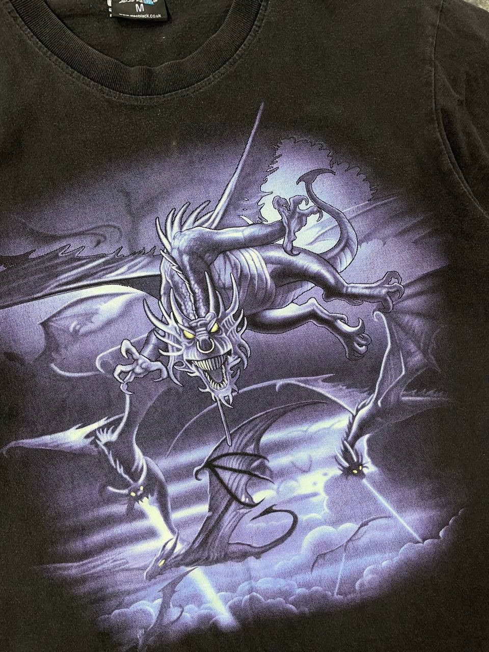Other Doc Blac Y2K Vintage T-Shirt–Black with Purple Dragon on Size US M / EU 48-50 / 2 - 6 Thumbnail