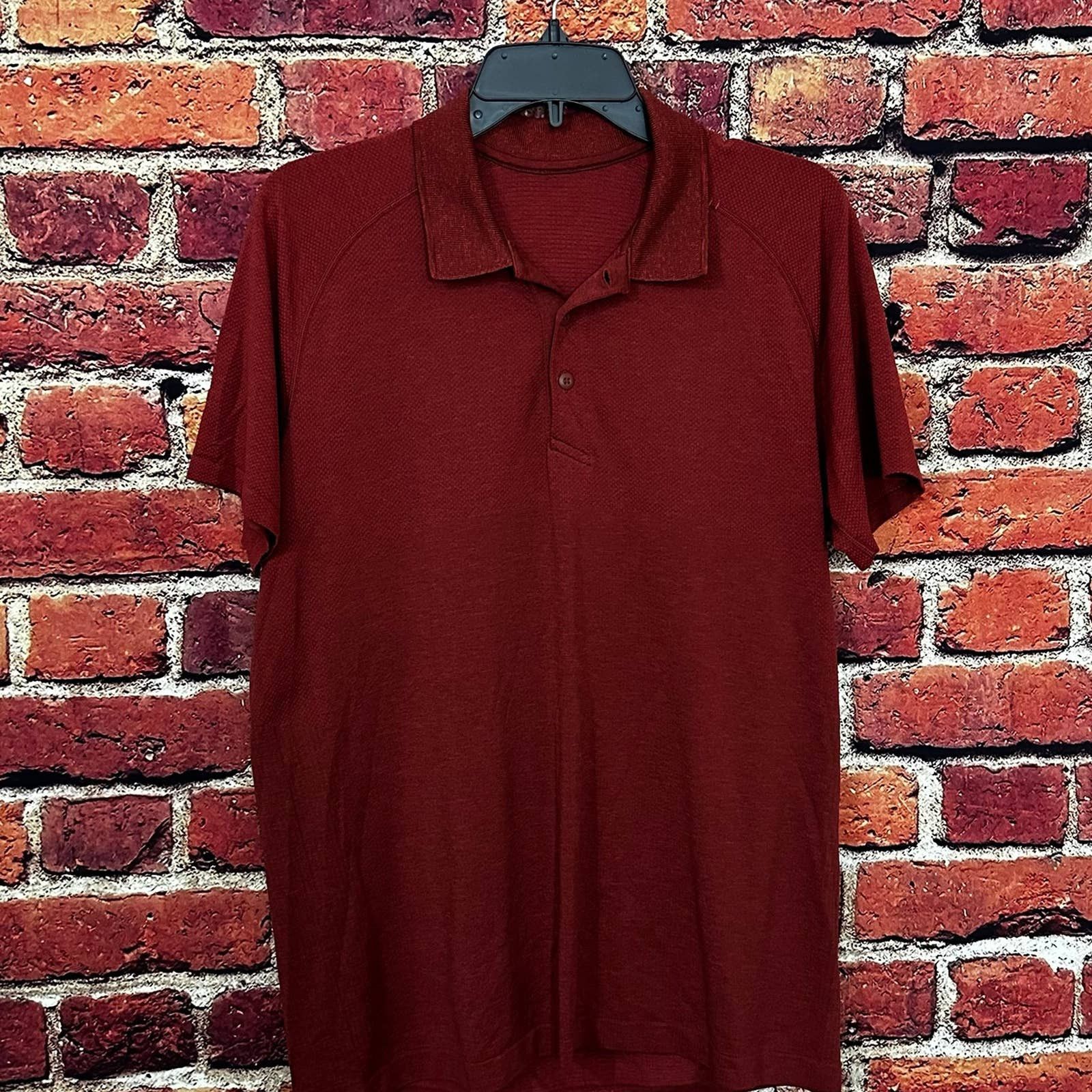 Lululemon Mens Lululemon Polo Size US L / EU 52-54 / 3 - 2 Thumbnail