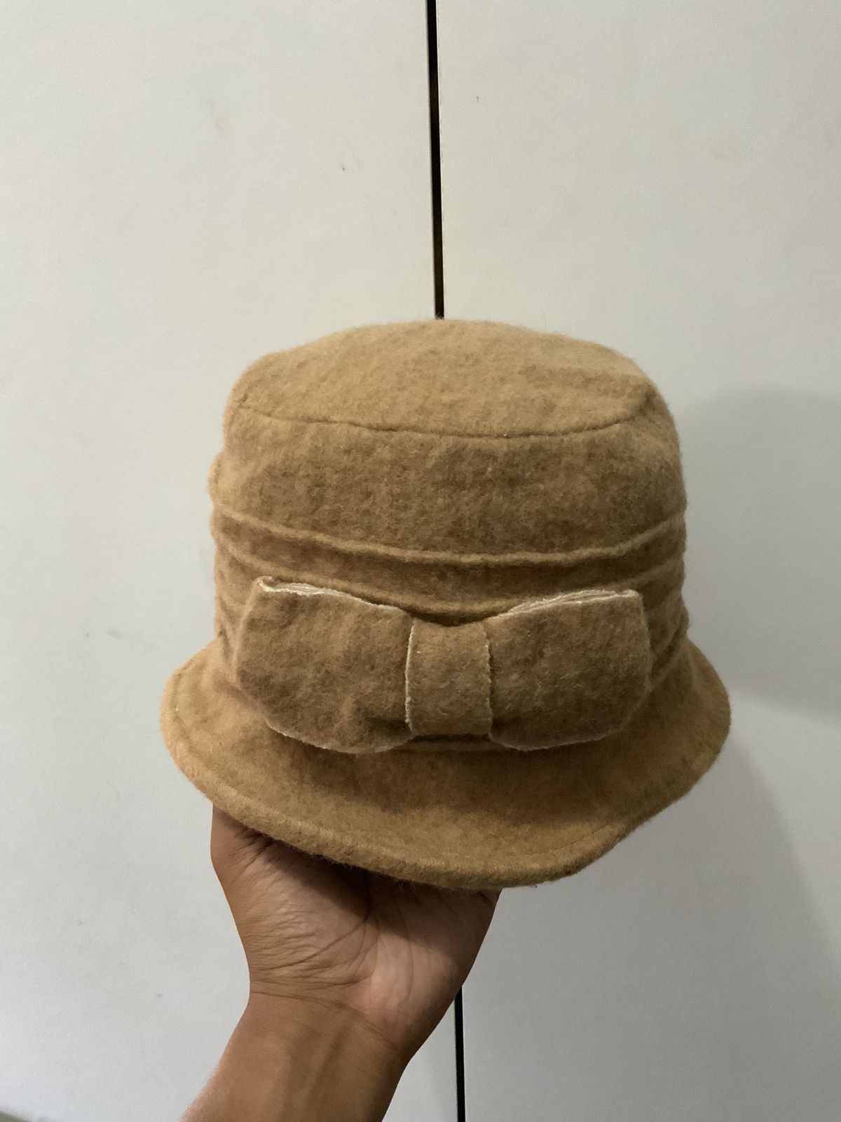 Hat Club Franco Ferraro Wool Fur Bucket Hat Size ONE SIZE - 1 Thumbnail