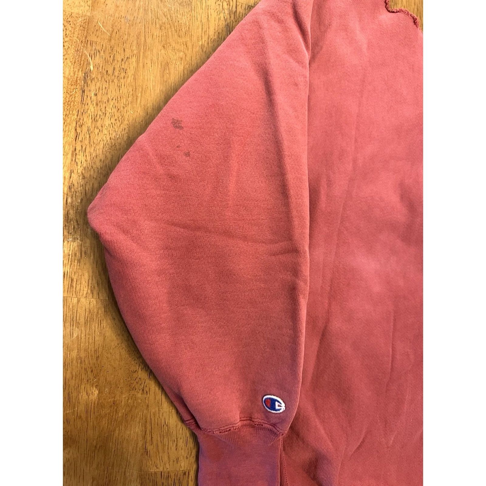 Champion VINTAGE Champion Reverse Weave Sweatshirt Red 90s Large Pullover Reversible Men L Size US L / EU 52-54 / 3 - 4 Thumbnail