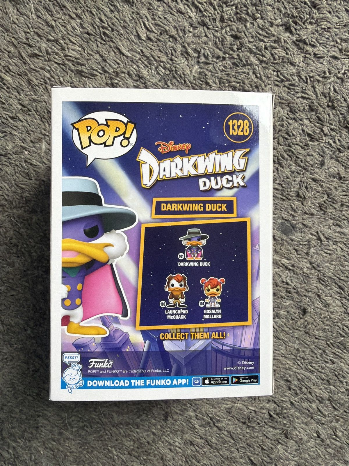 Disney Funko Pop! Darkwing Duck Vinyl Figure Size ONE SIZE - 2 Thumbnail