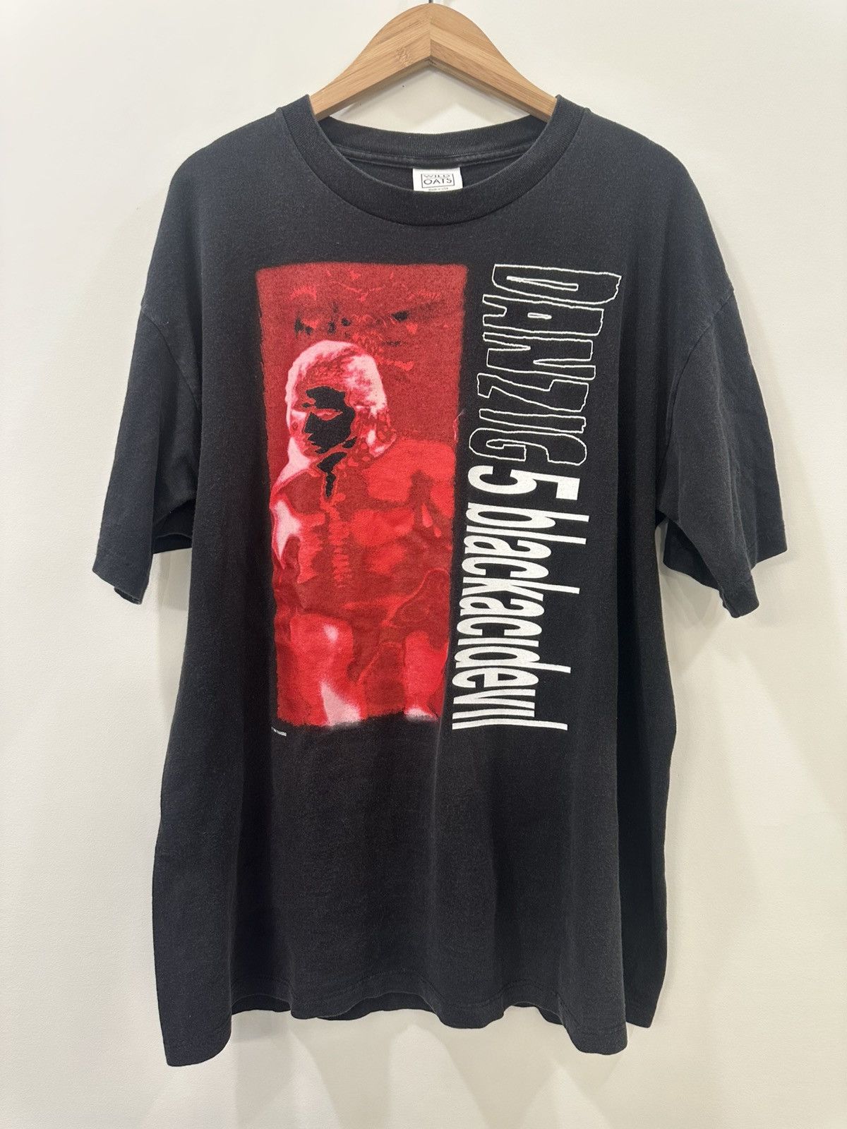 Band Tees Vintage 1996 Danzig 5 Blackacidevil Tour Tee XL Size US XL / EU 56 / 4 - 1 Thumbnail