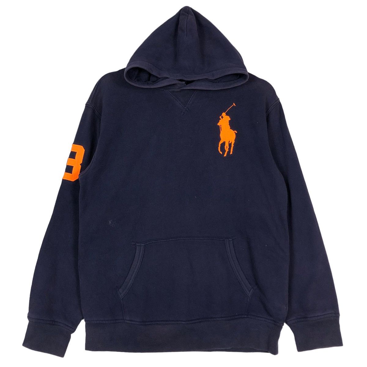 Polo Ralph Lauren 🔥Vintage Polo Ralph Lauren Big Pony Hoodie Pull Over Size US L / EU 52-54 / 3 - 12 Thumbnail