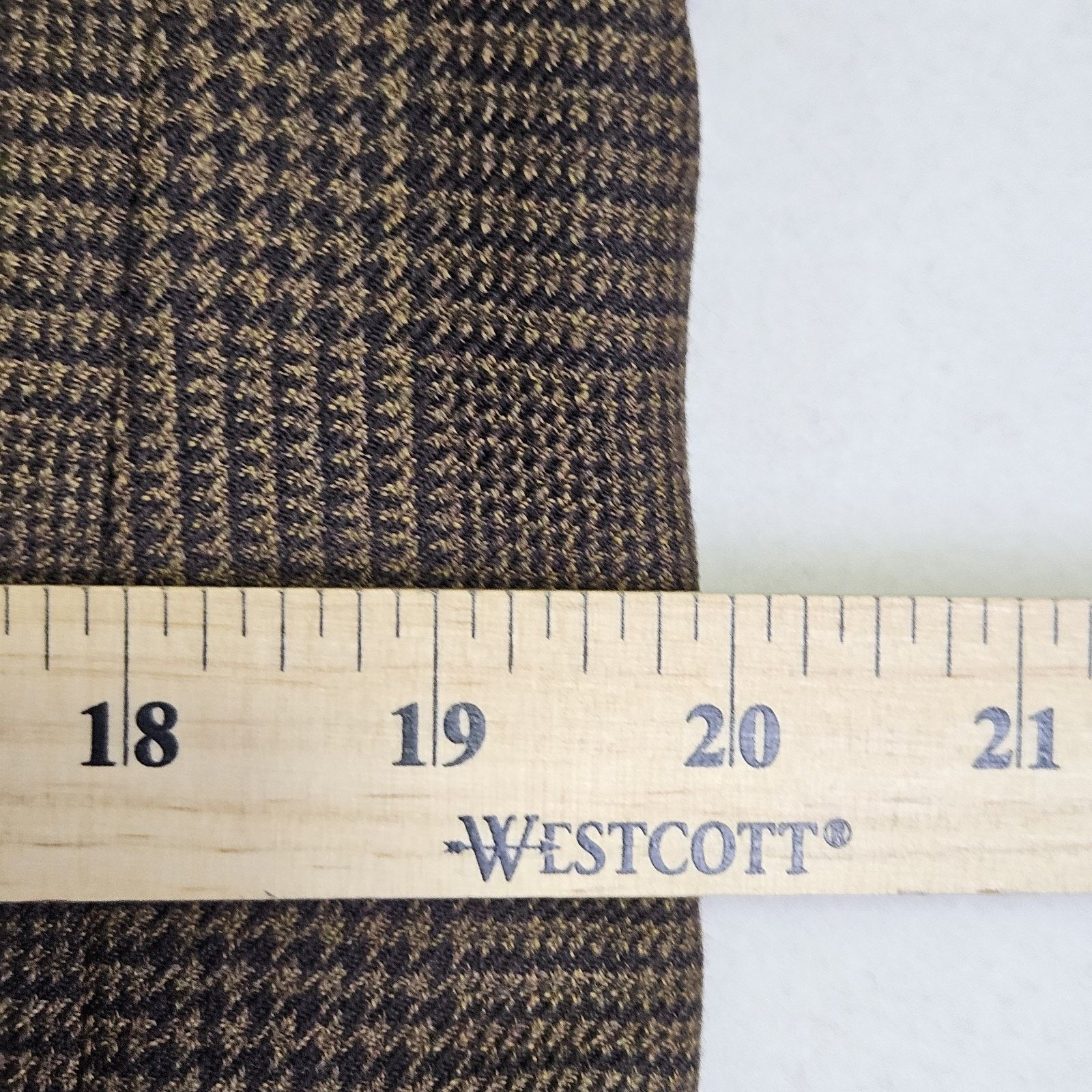 Jos. A. Bank Jos A Bank Blazer Men 40S Windowpane Plaid Jacket Size 40S - 14 Thumbnail