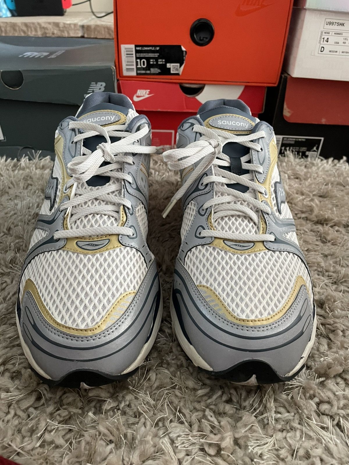 Saucony Saucony Progrid Triumph 4 ‘Fabricated Future’ Size US 14 / EU 47 - 4 Thumbnail