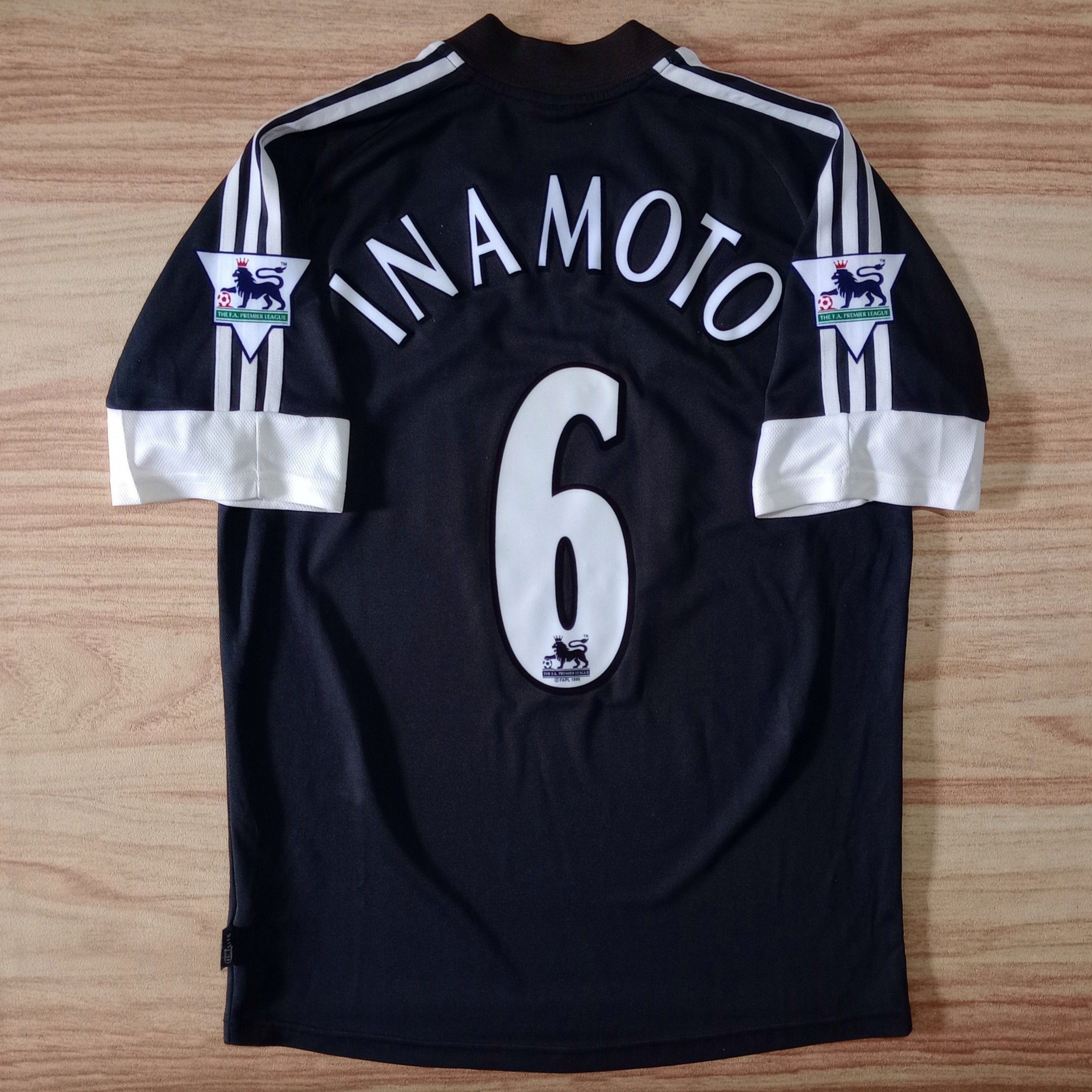 Adidas Fulham 2002-2003 Away Jersey Junichi Inamoto 6 Size US M / EU 48-50 / 2 - 2 Thumbnail