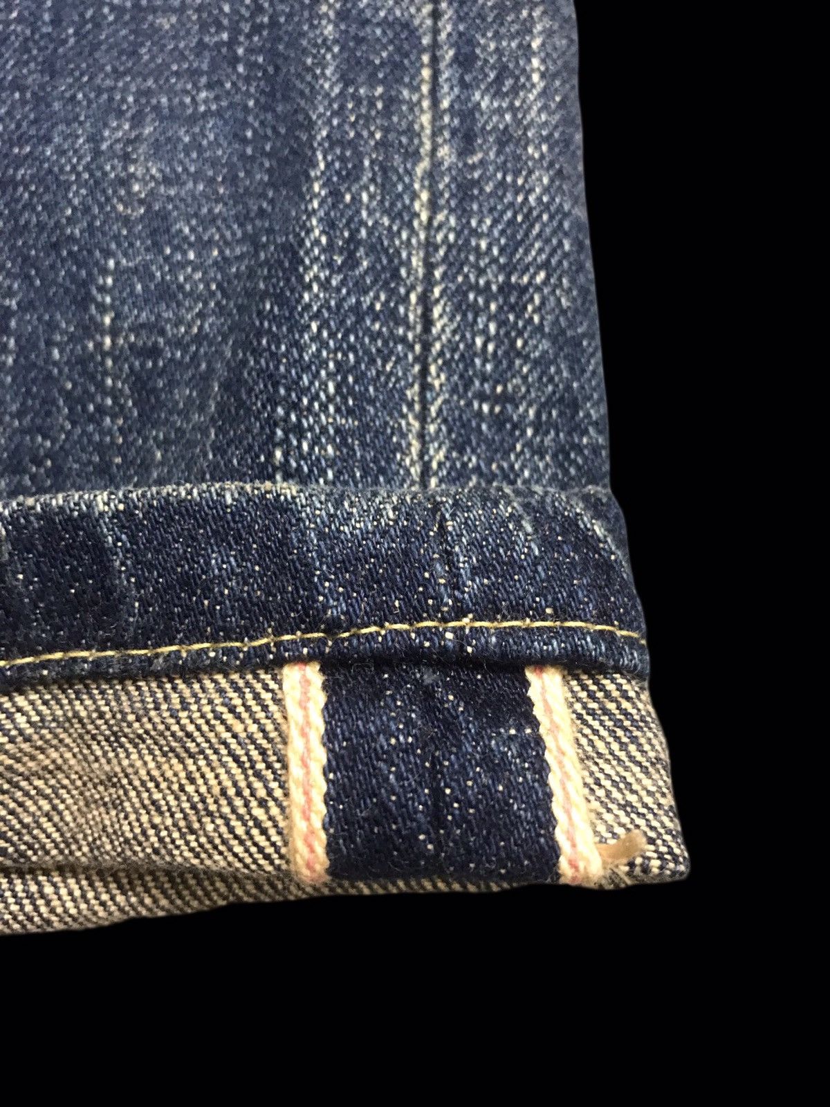 Japanese Brand 💥BIKER DENIM💥14Oz 666 SLIM SELVEDGE BIKER DENIM F329 Size US 32 / EU 48 - 9 Thumbnail