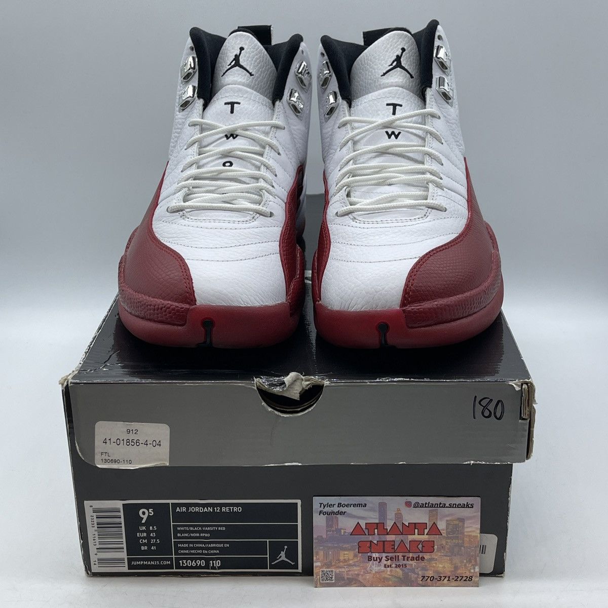 Jordan Brand Air Jordan 12 cherry Size US 9.5 / EU 42-43 - 2 Thumbnail