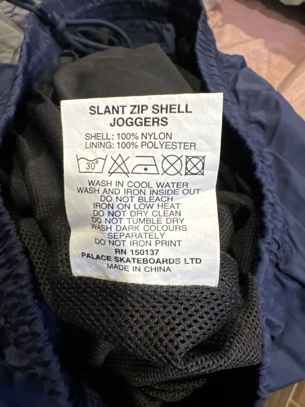 Palace Palace Slant Zip Shell Joggers Size US 36 / EU 52 - 4 Thumbnail