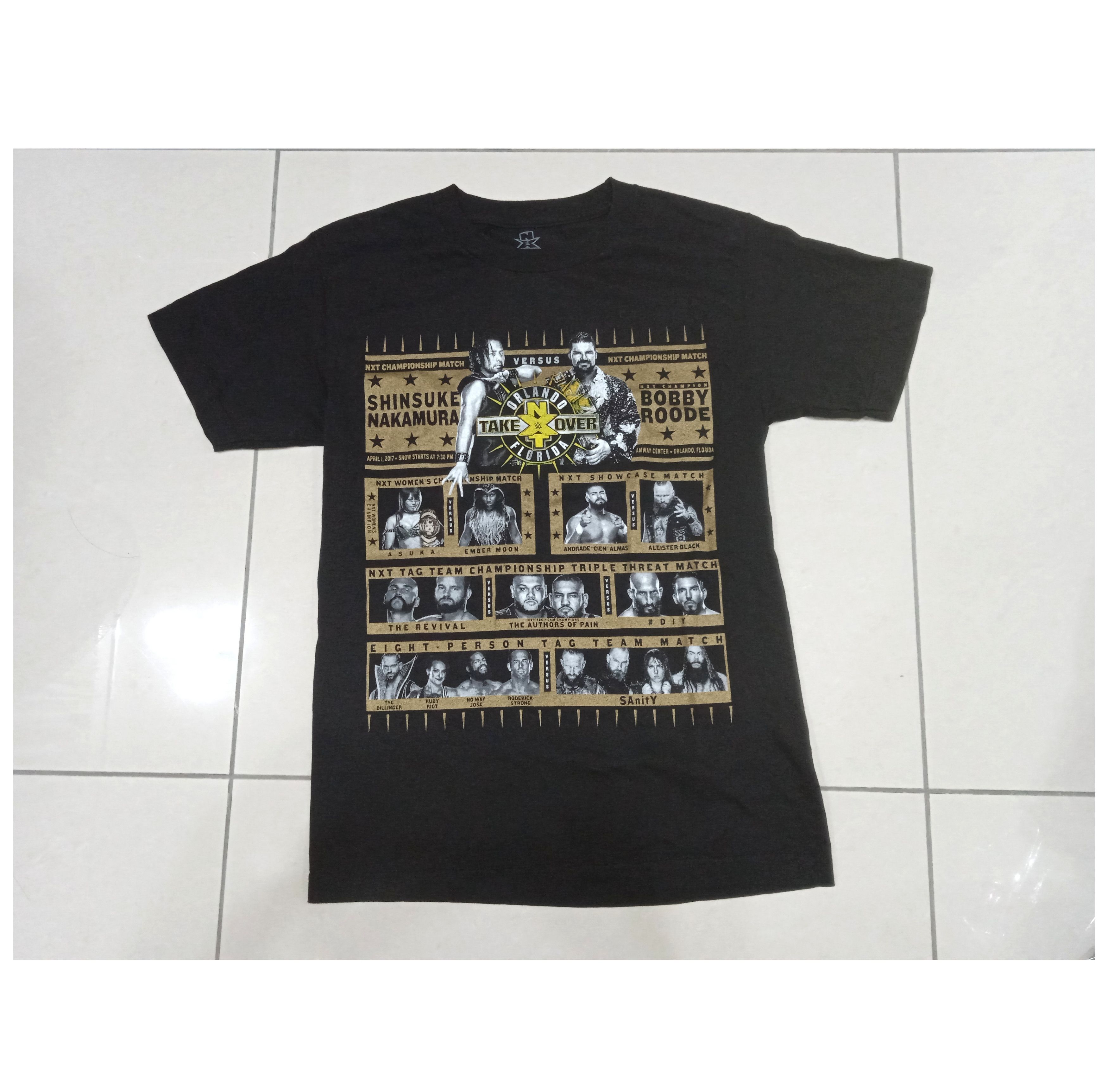 WWE WWE NXT Takeover 2017 T Shirt Size US S / EU 44-46 / 1 - 1 Thumbnail