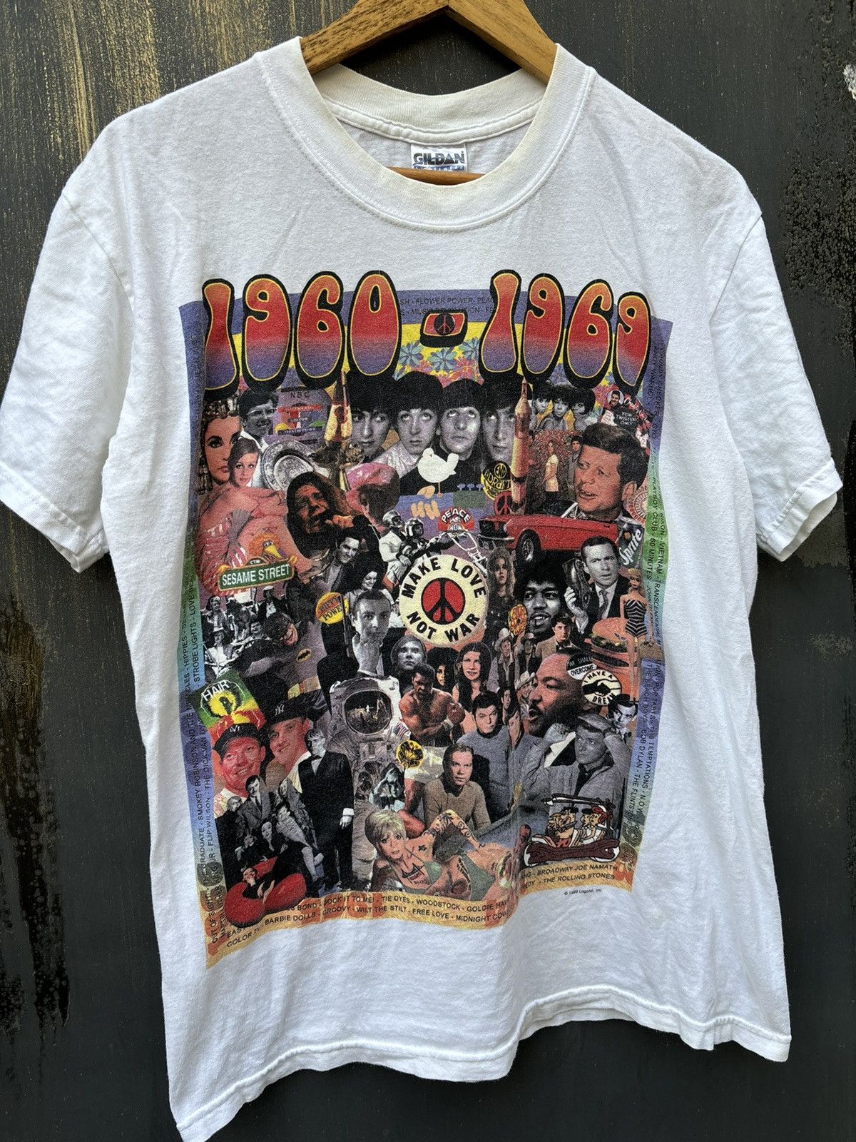Vintage RARE! Vintage 1999 Movie Poster Tee Celebrity Size US M / EU 48-50 / 2 - 2 Thumbnail