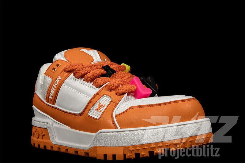 Louis Vuitton LOUIS VUITTON LV TRAINER MAXI SNEAKER VIRGIL ABLOH Size US 11 / EU 44 - 8 Thumbnail