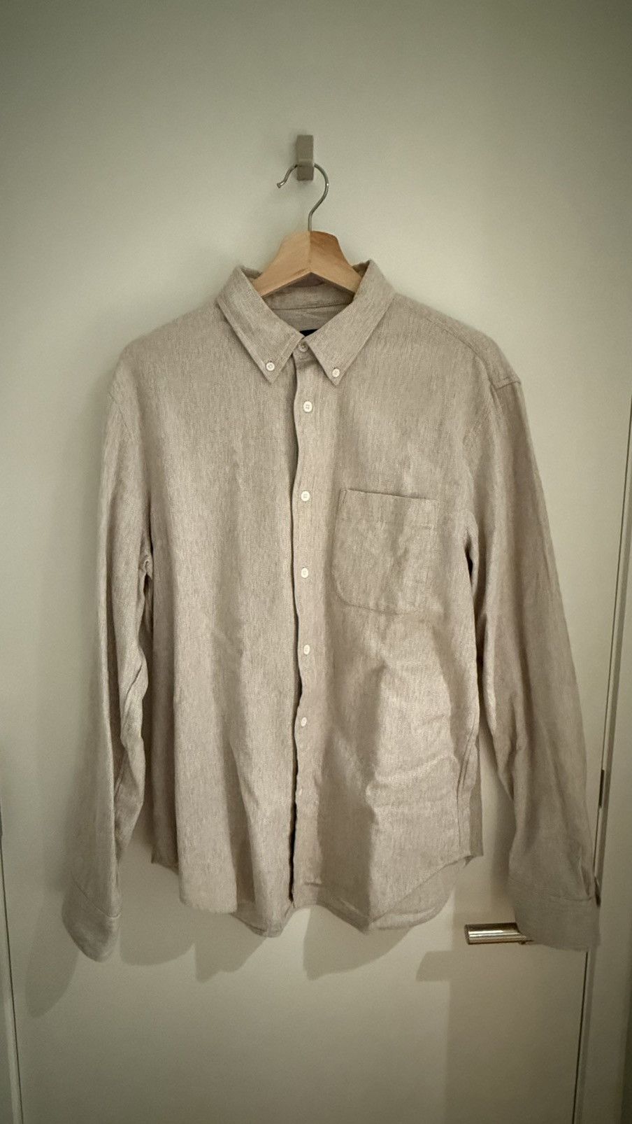 Club Monaco Long Sleeve Denim Shirt Size US L / EU 52-54 / 3 - 1 Thumbnail